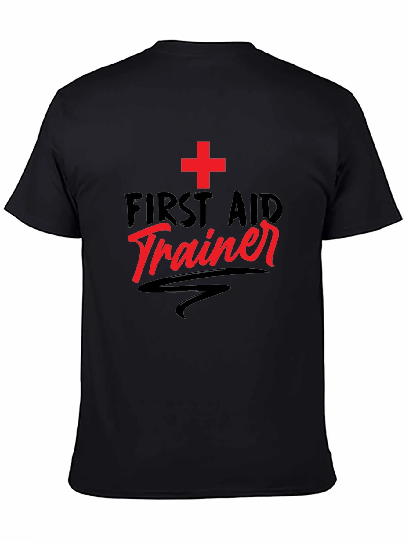 Camiseta Negra Entrenador Primeros Auxilios