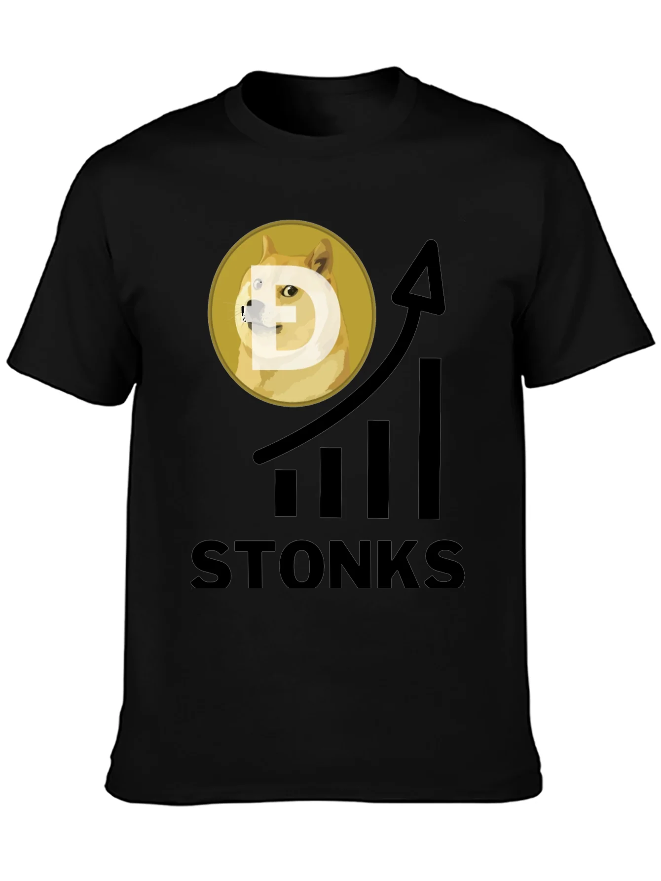 Camiseta Stonks DogeCoin - A la Luna!