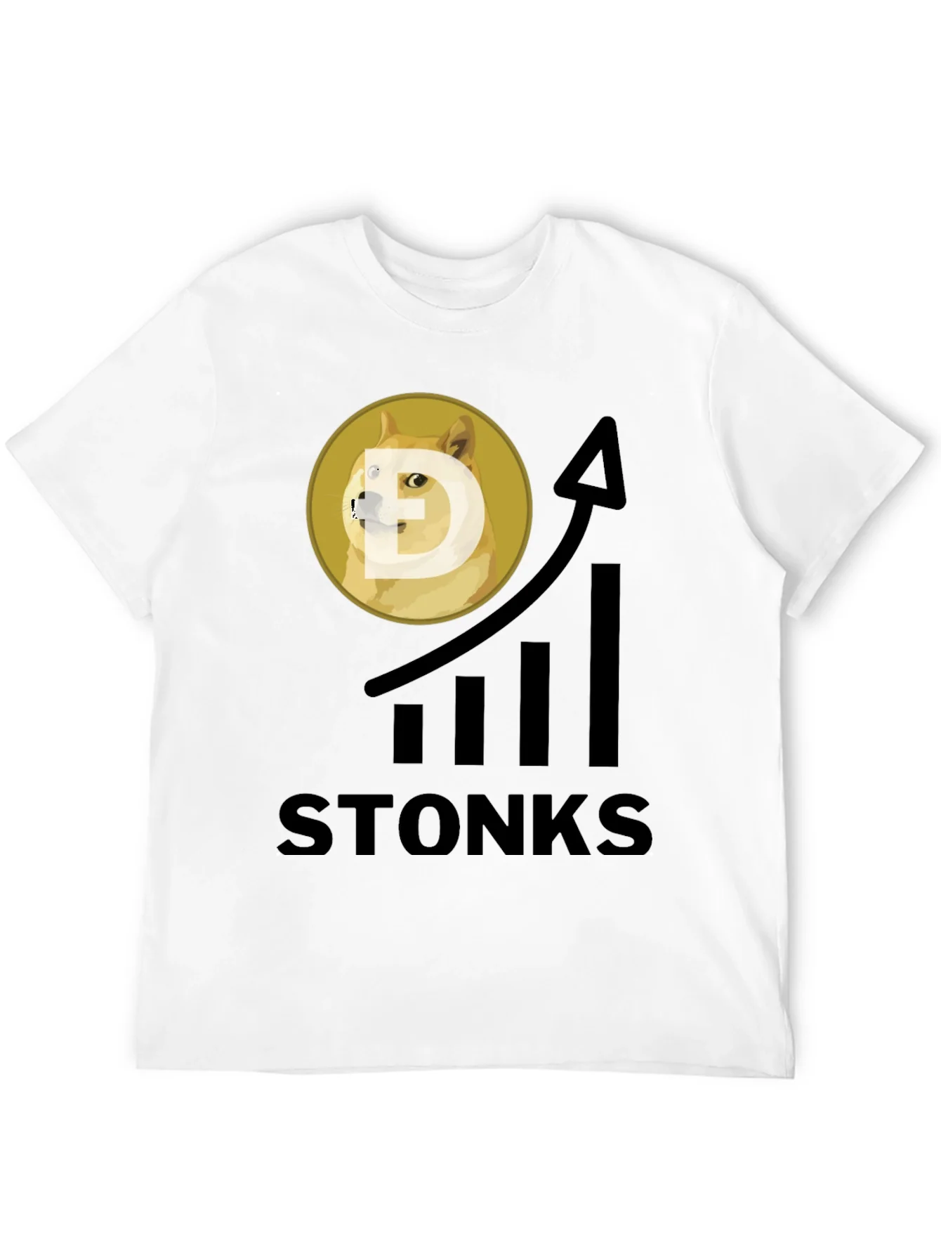 Camiseta Stonks DogeCoin - A la Luna!