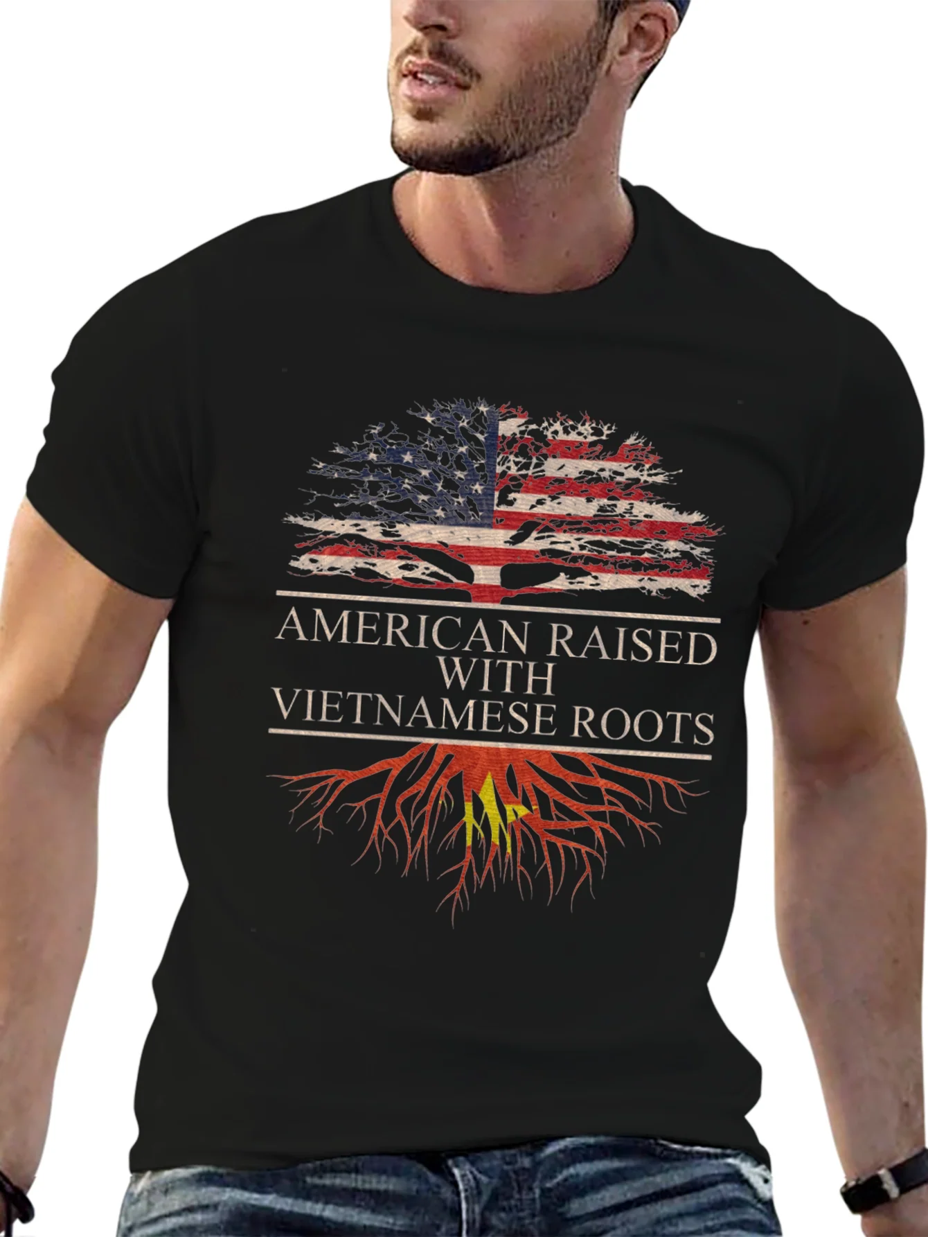 Rebbecca American Raised with Vietnamese Roots T-Shirt