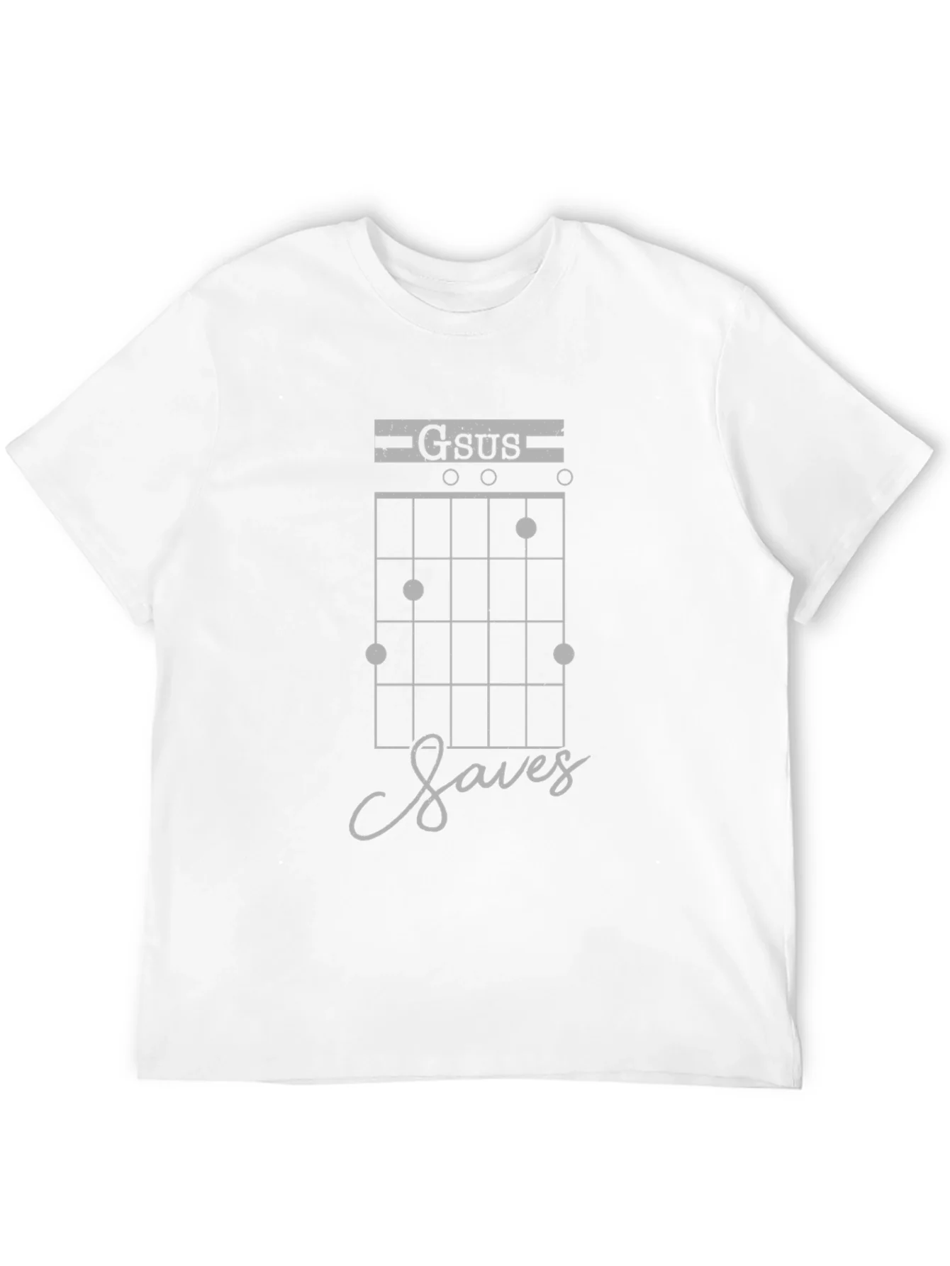 Camiseta Negra Gsus Saves M¨²sica y Humor