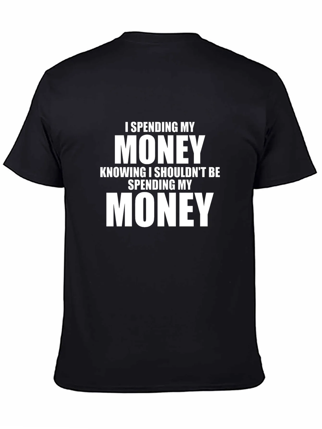 Camiseta Negra: Gastando mi Dinero con Conciencia