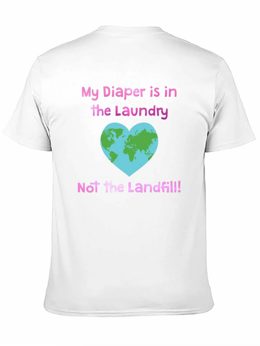 Camiseta Ecol¨®gica: Pa?al en la Lavander¨ªa No en el Vertedero