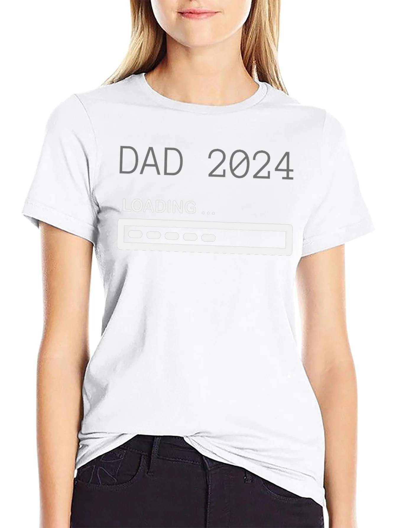Camiseta Pap¨¢ 2024 Cargando - Regalo para Futuro Padre