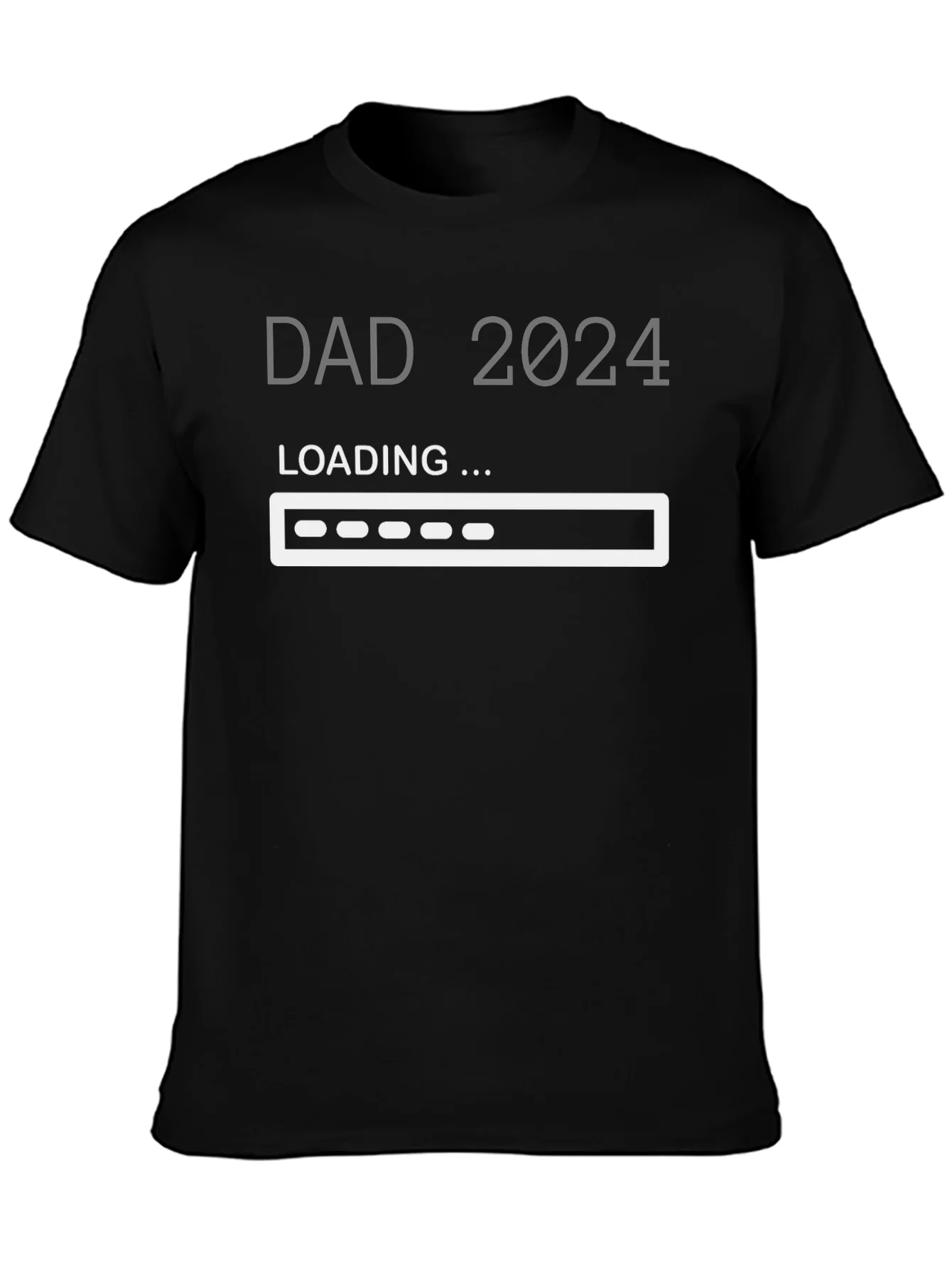 Camiseta Pap¨¢ 2024 Cargando - Regalo para Futuro Padre