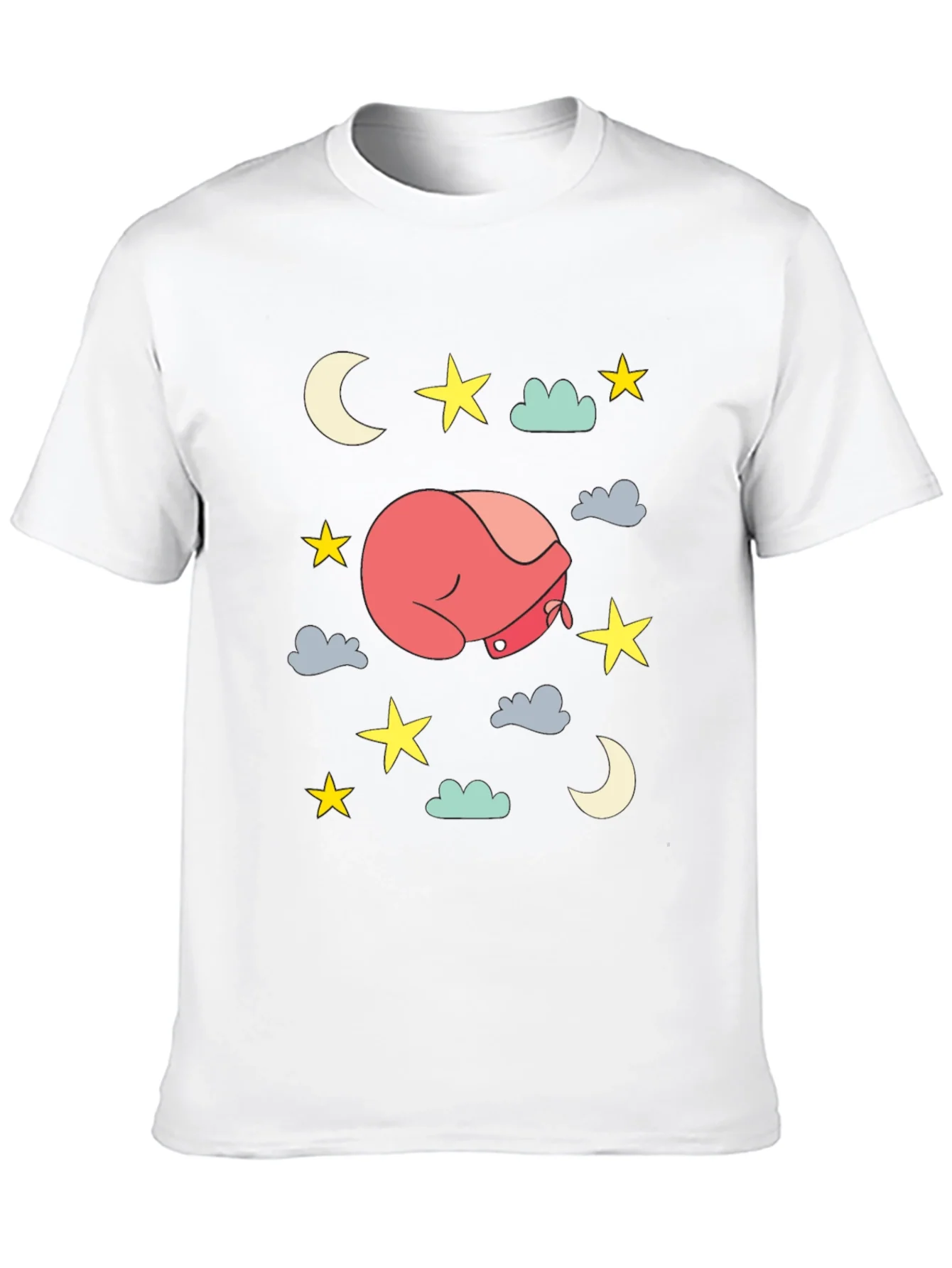 Camiseta Hombre Dise?o Noche Estrellada