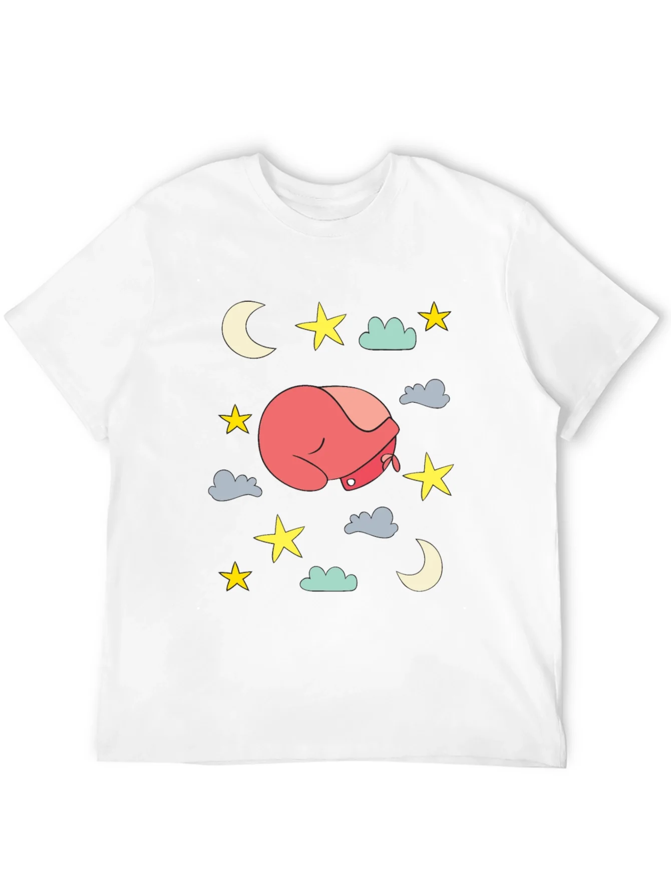 Camiseta Hombre Dise?o Noche Estrellada
