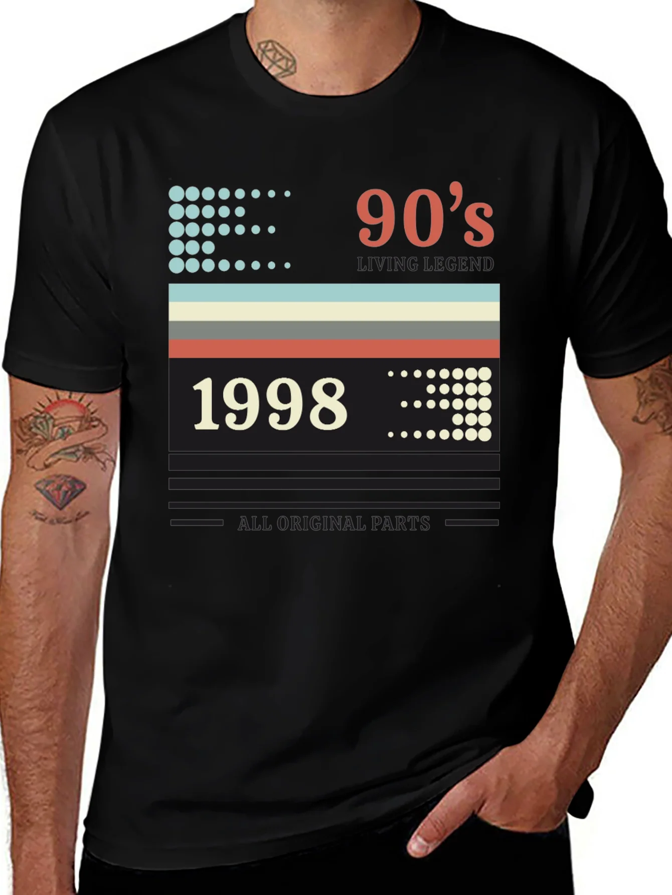 Camiseta Retro Nacido en 1998 Edici¨®n Limitada