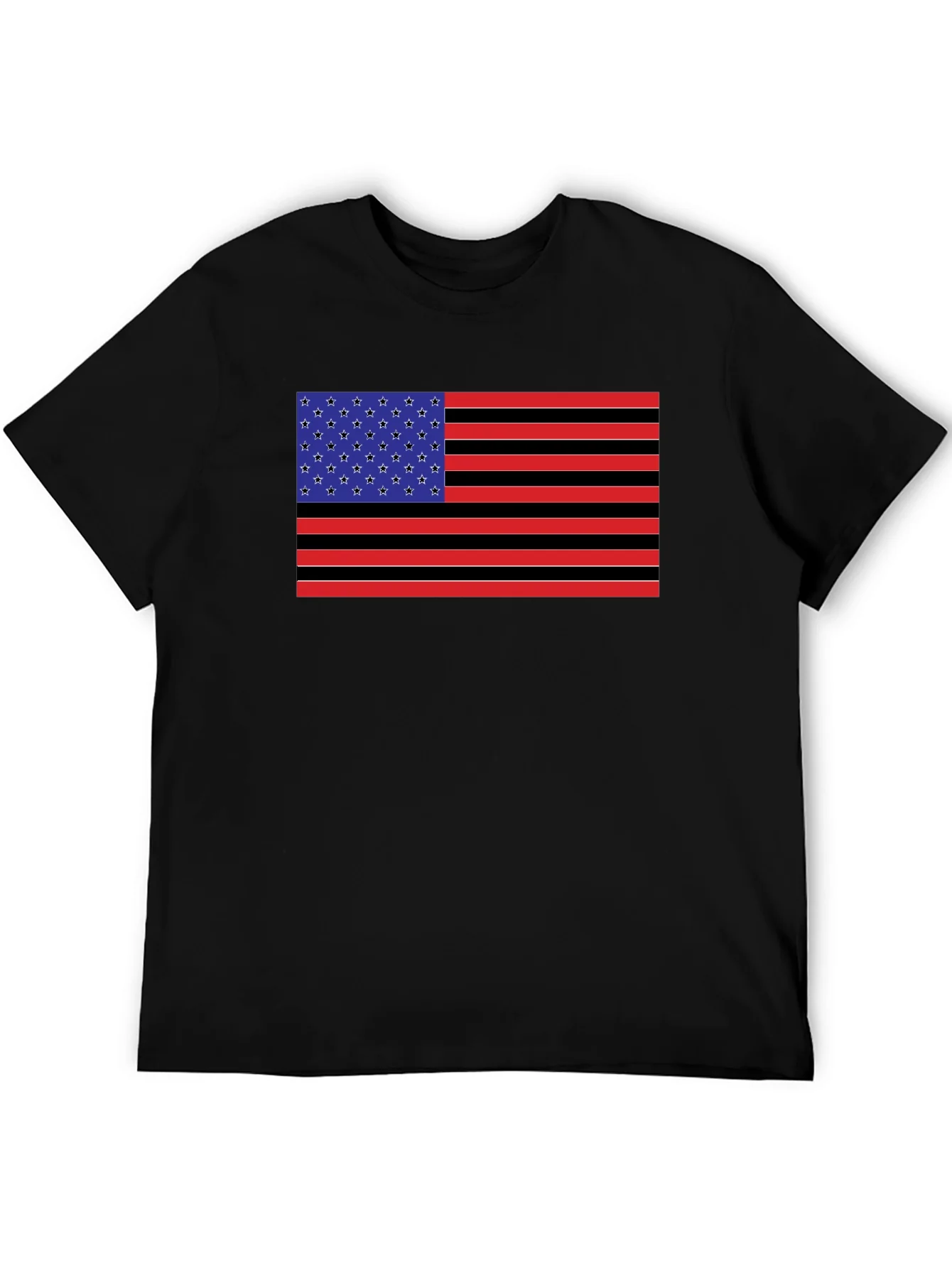 Rebbecca American Flag Graphic Tee - Patriotic Style