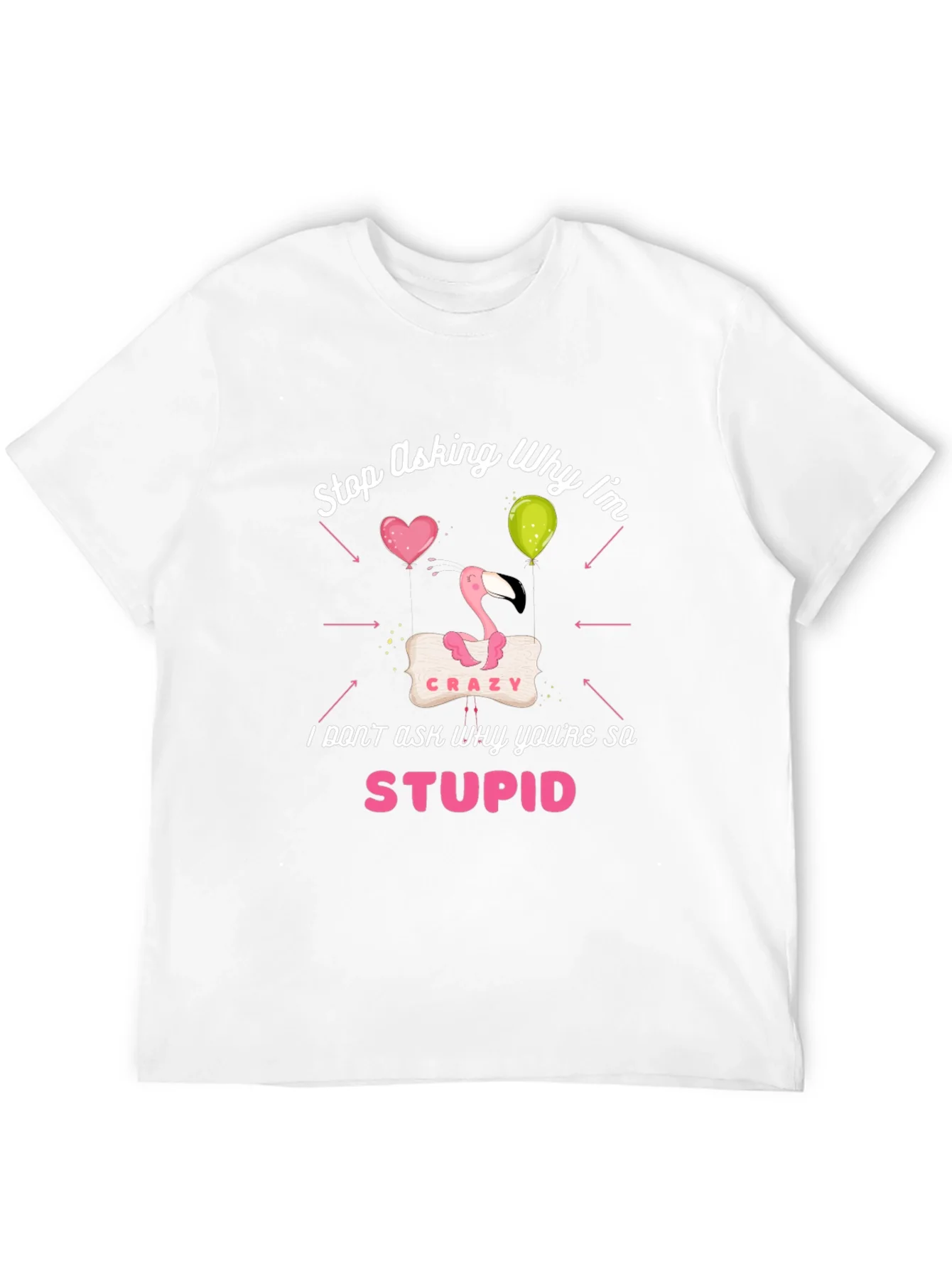 Camiseta Negra Estampada - ?Por Qu¨¦ Tan Loco?