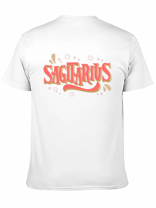 Rebbecca Sagittarius Zodiac Black T-Shirt
