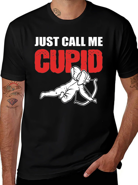 Rebbecca Just Call Me Cupid T-Shirt - Valentines Day Tee