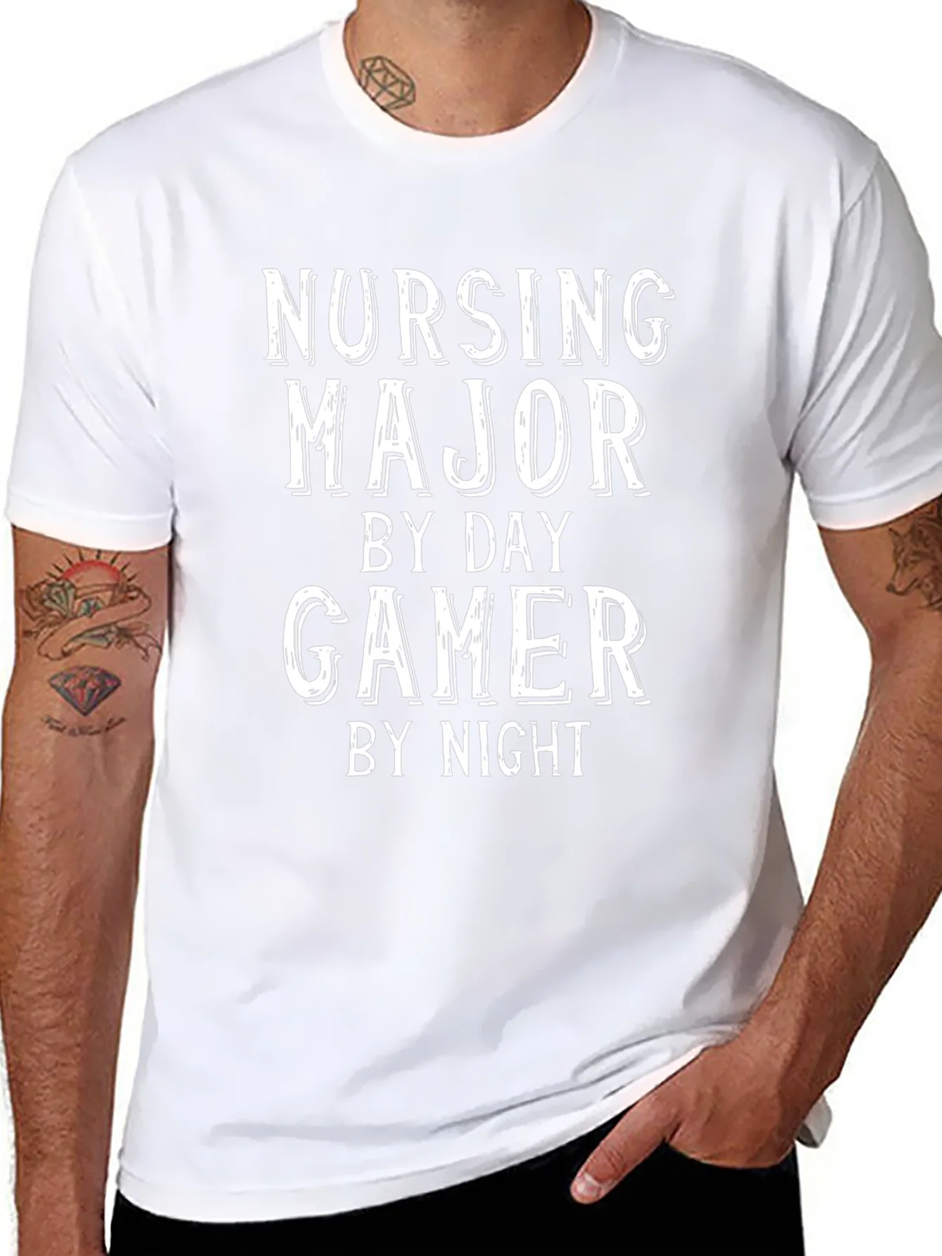 Rebbecca Nursing Major Gamer T-Shirt