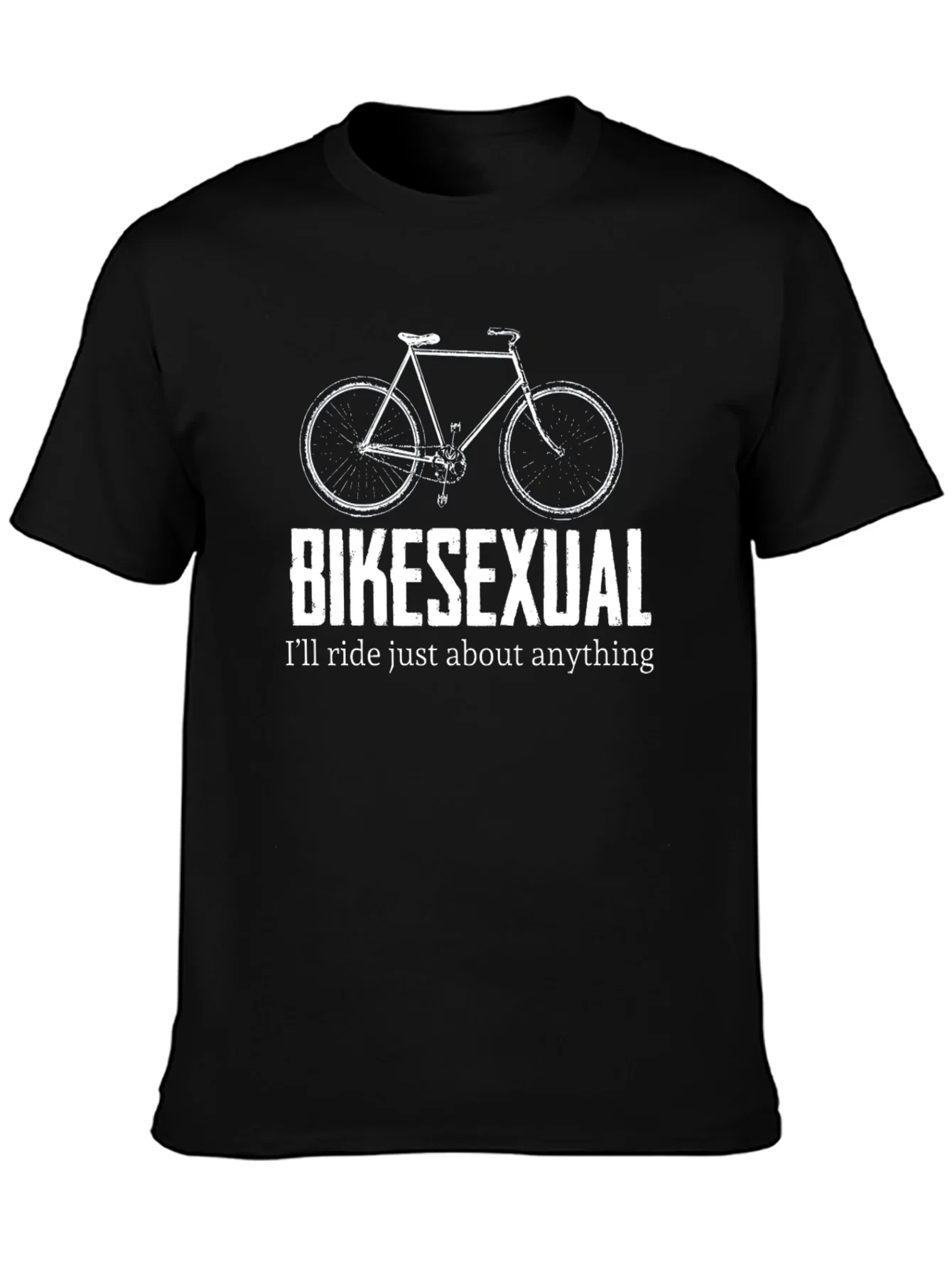 Rebbecca Bikesexual T-Shirt: Ill Ride Just About Anything
