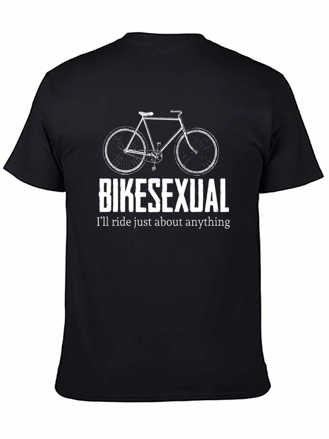 Rebbecca Bikesexual T-Shirt: Ill Ride Just About Anything