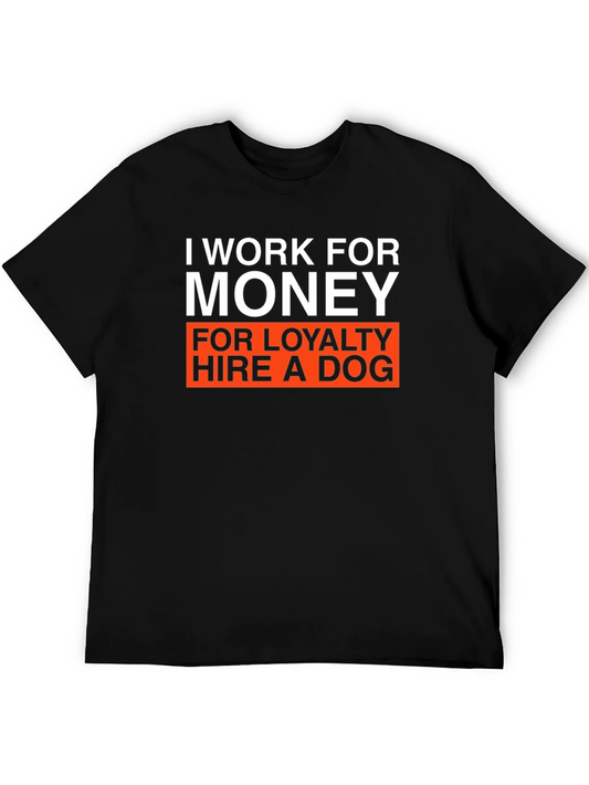Rebbecca I Work for Money Graphic Tee