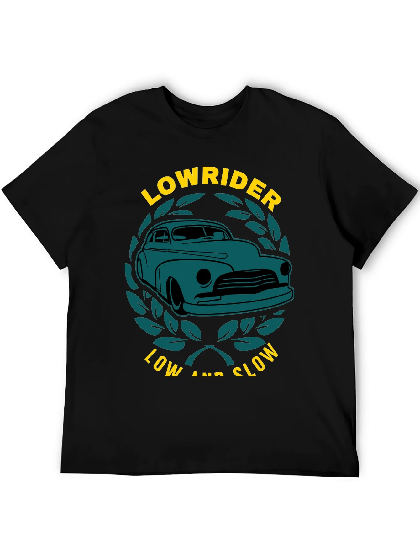 Rebbecca Lowrider Car Graphic T-Shirt Classic Car Tee