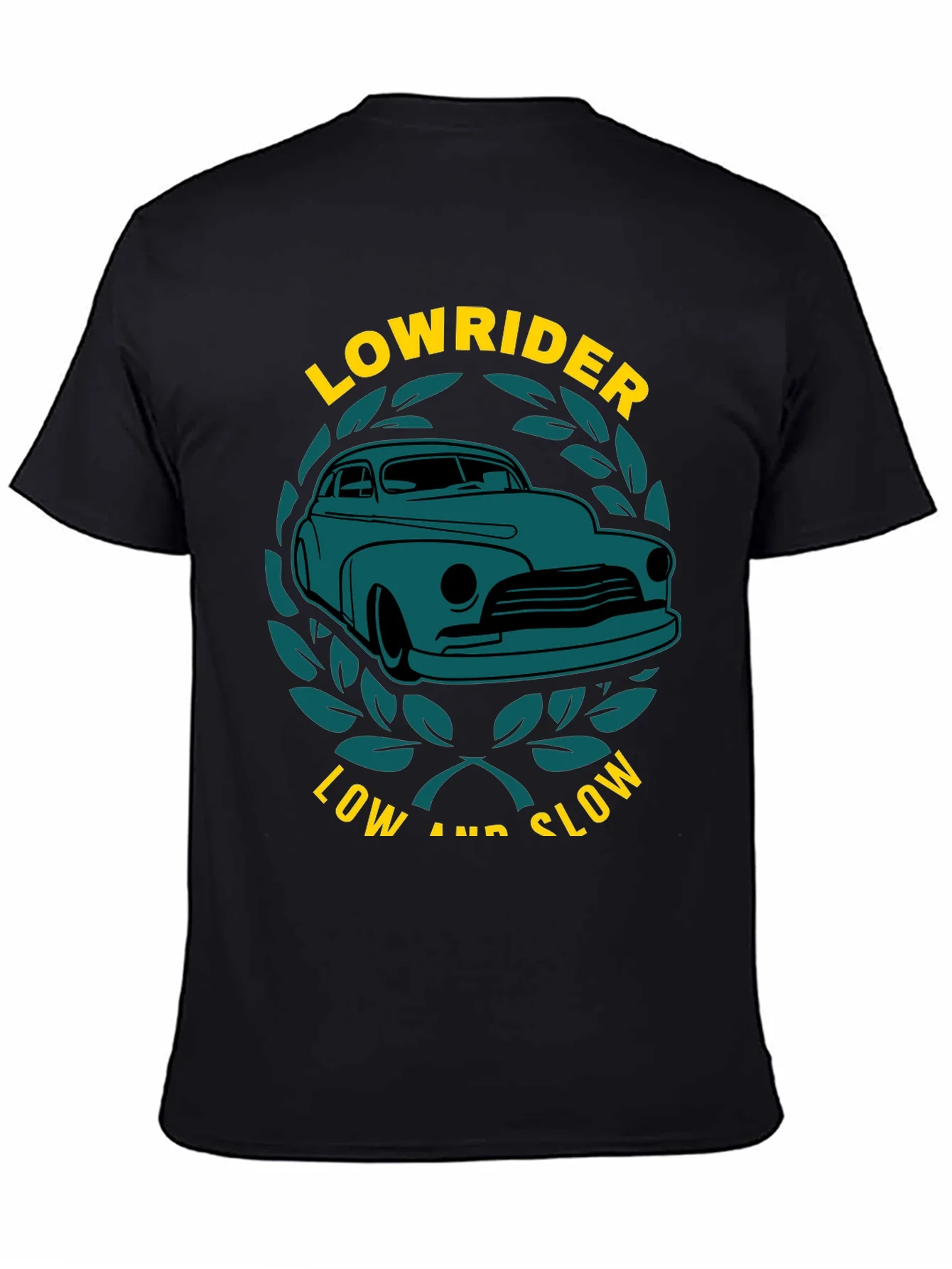 Rebbecca Lowrider Car Graphic T-Shirt Classic Car Tee