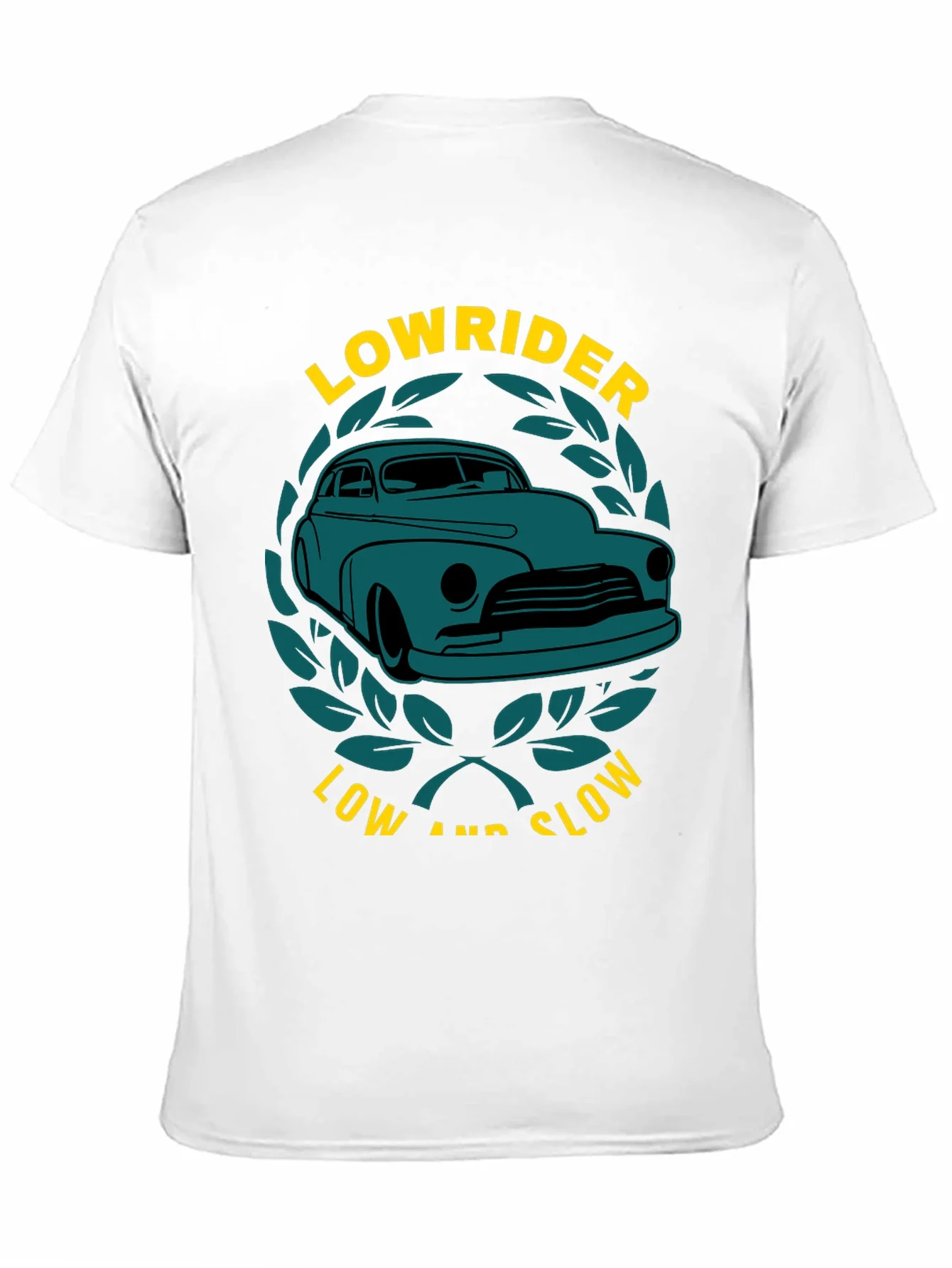 Rebbecca Lowrider Car Graphic T-Shirt Classic Car Tee