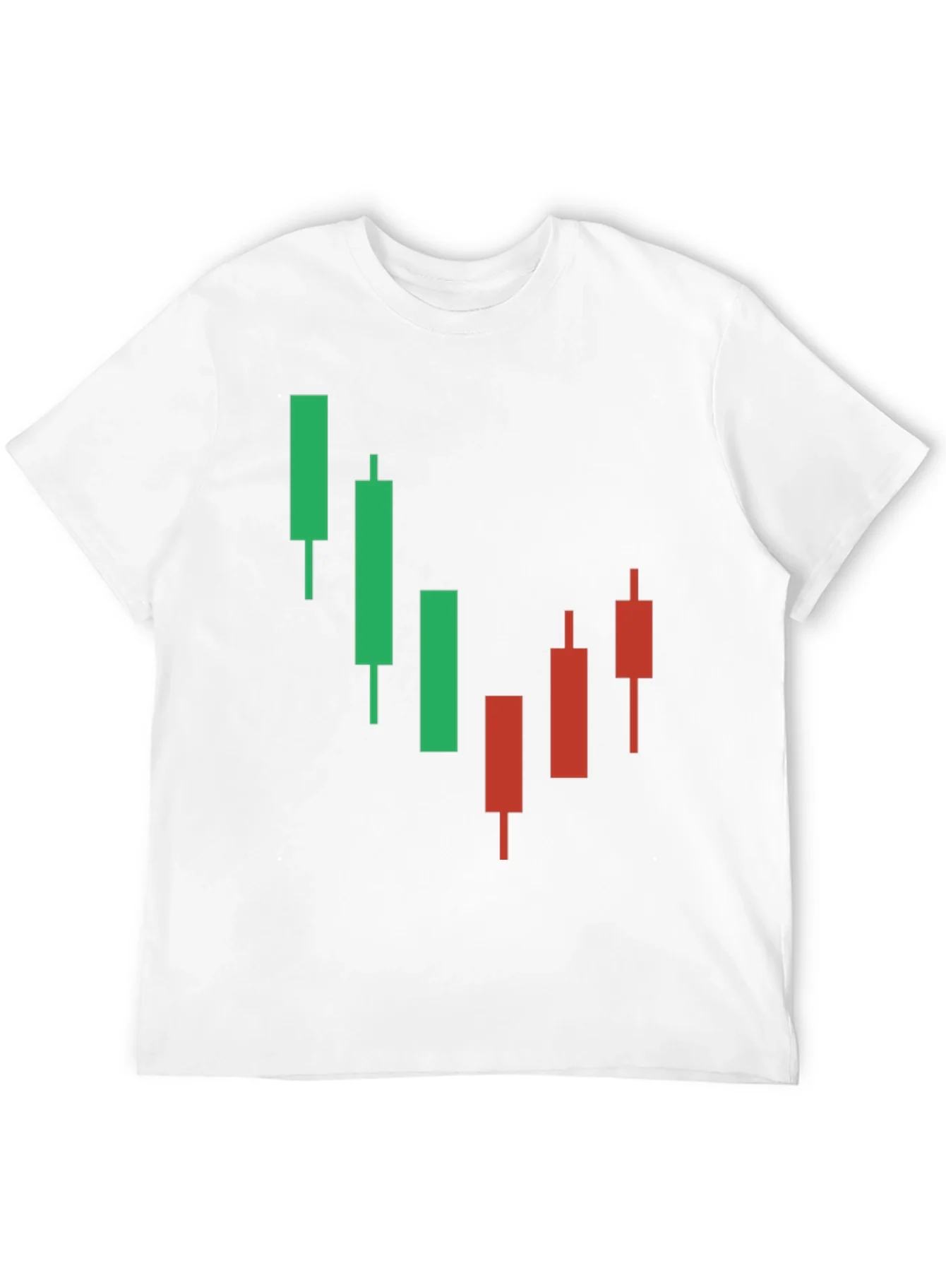 Camiseta Negra con Dise?o de Gr¨¢fico Burs¨¢til