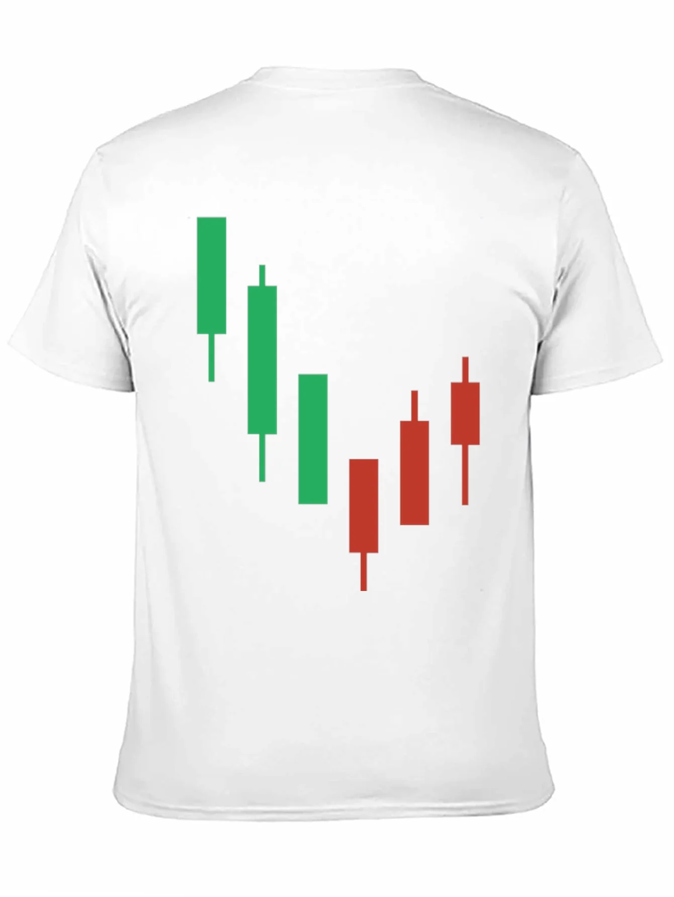 Camiseta Negra con Dise?o de Gr¨¢fico Burs¨¢til