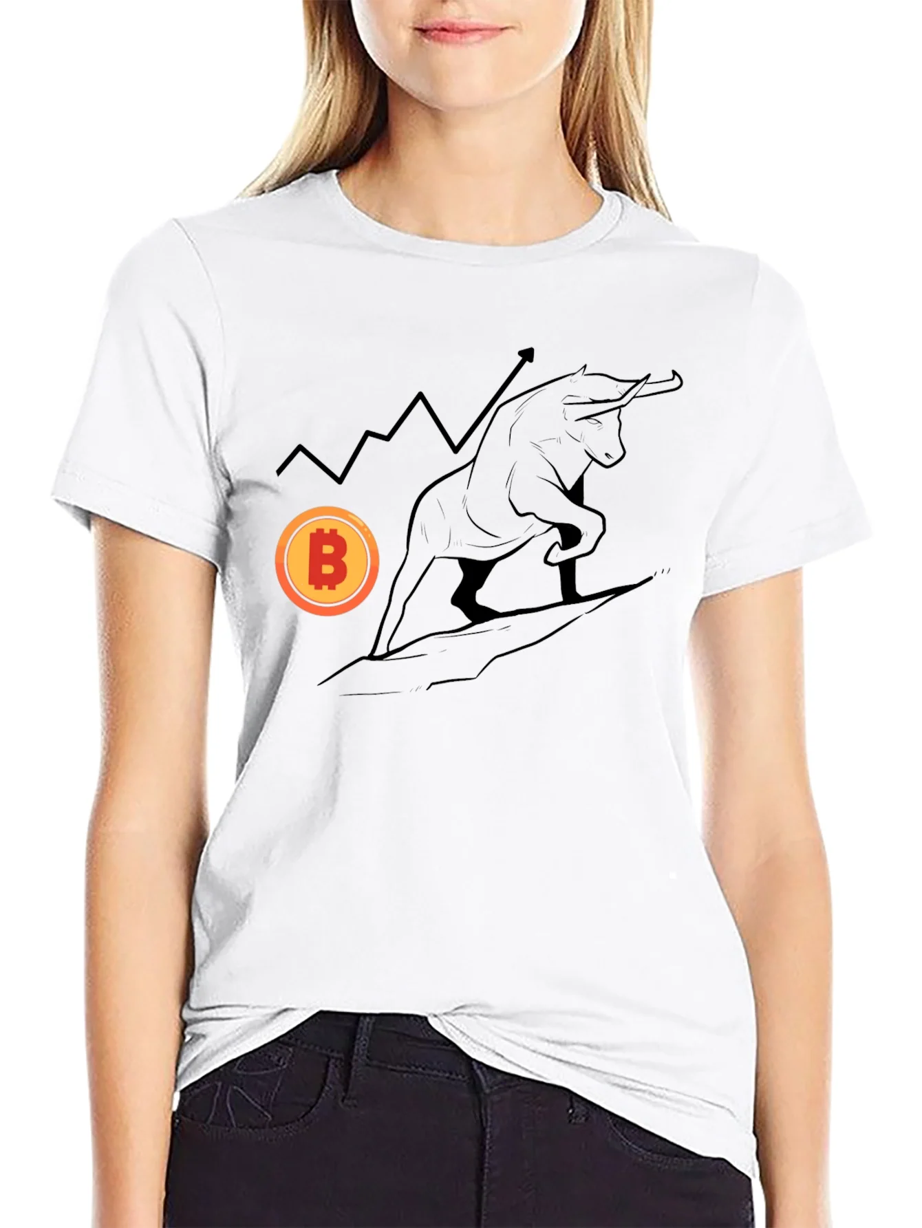 Rebbecca Bitcoin Bull Run T-Shirt