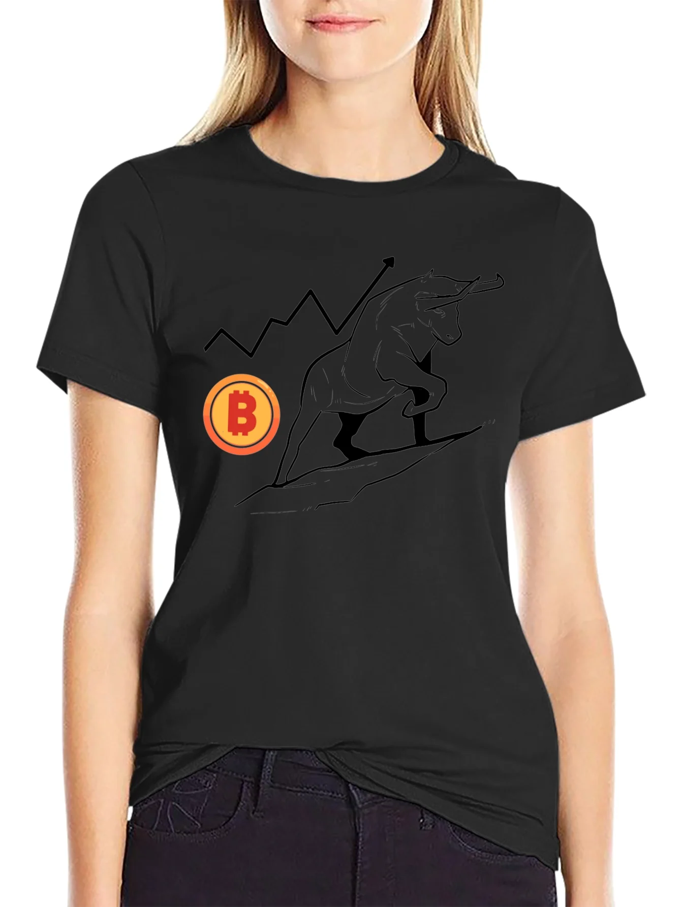 Rebbecca Bitcoin Bull Run T-Shirt