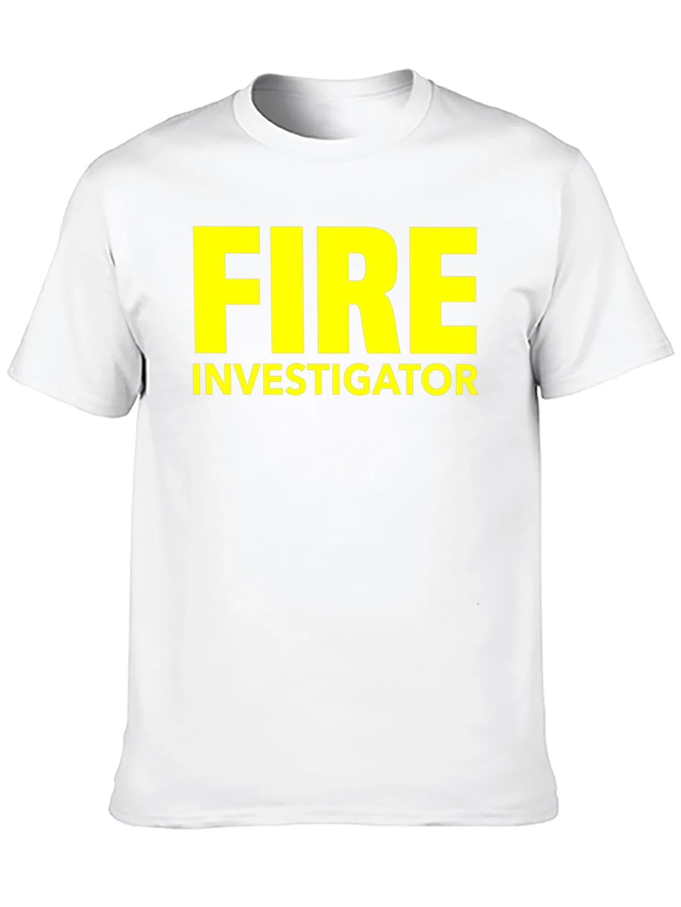 Camiseta Negra Fire Investigator