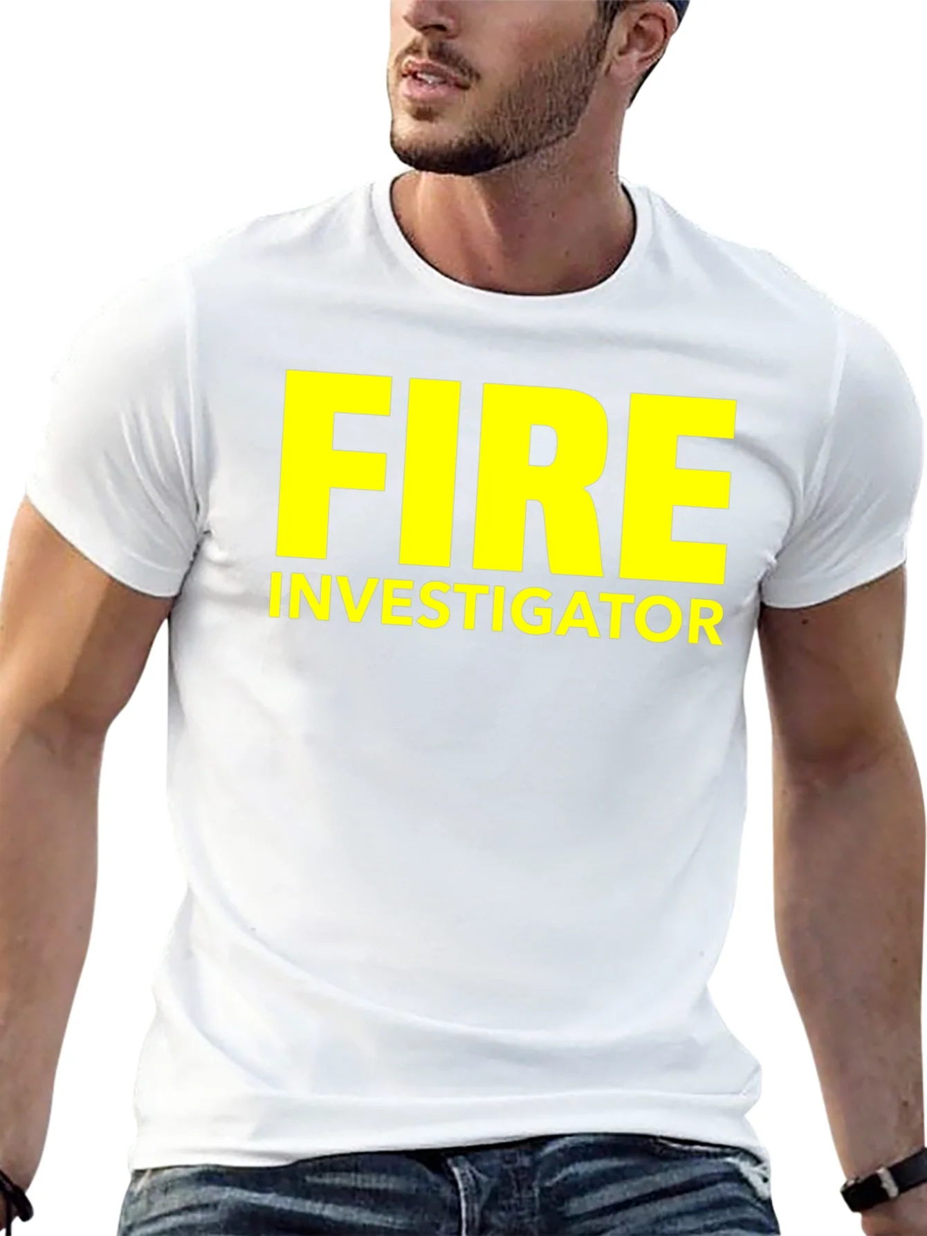 Camiseta Negra Fire Investigator