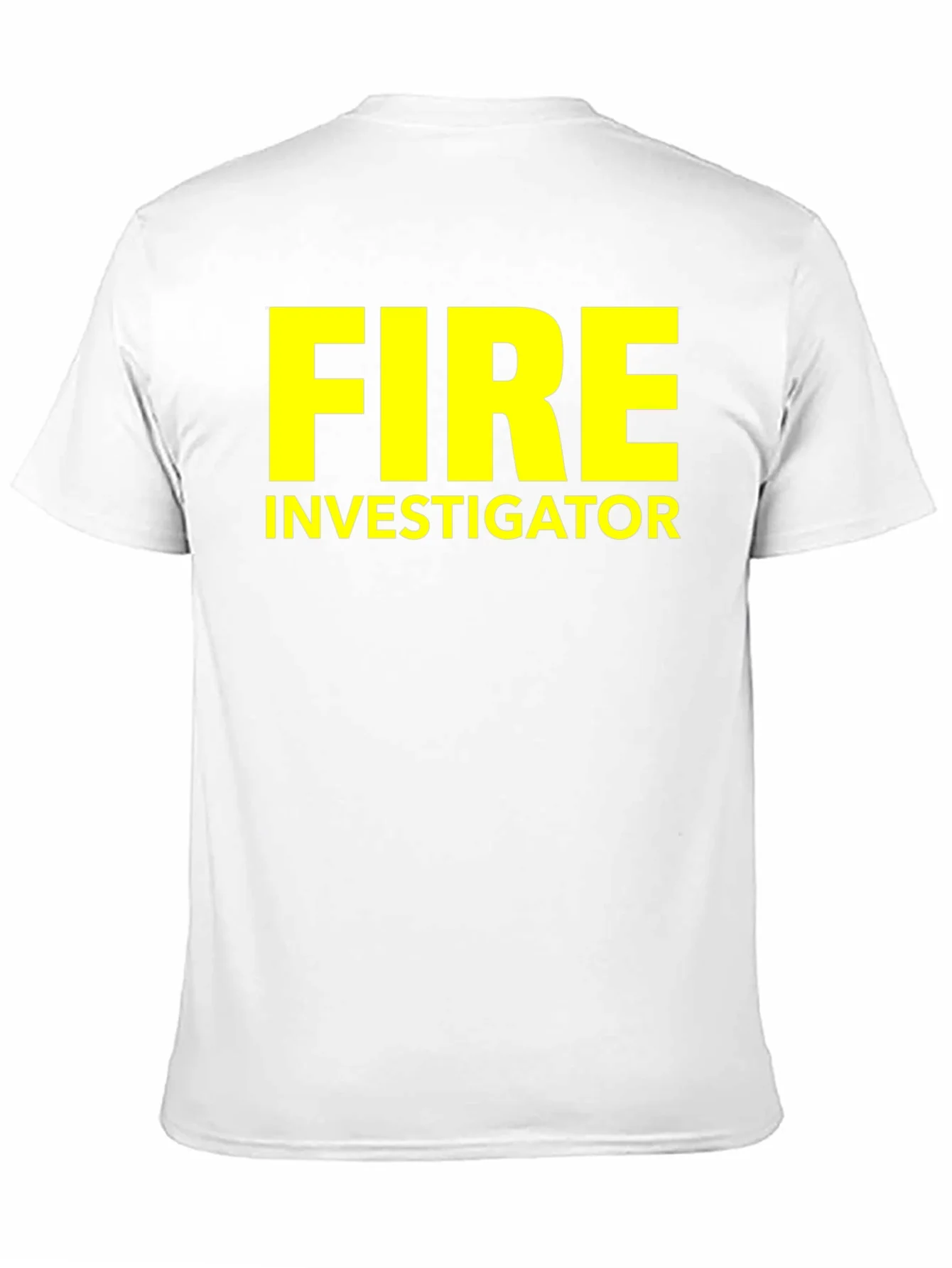 Camiseta Negra Fire Investigator