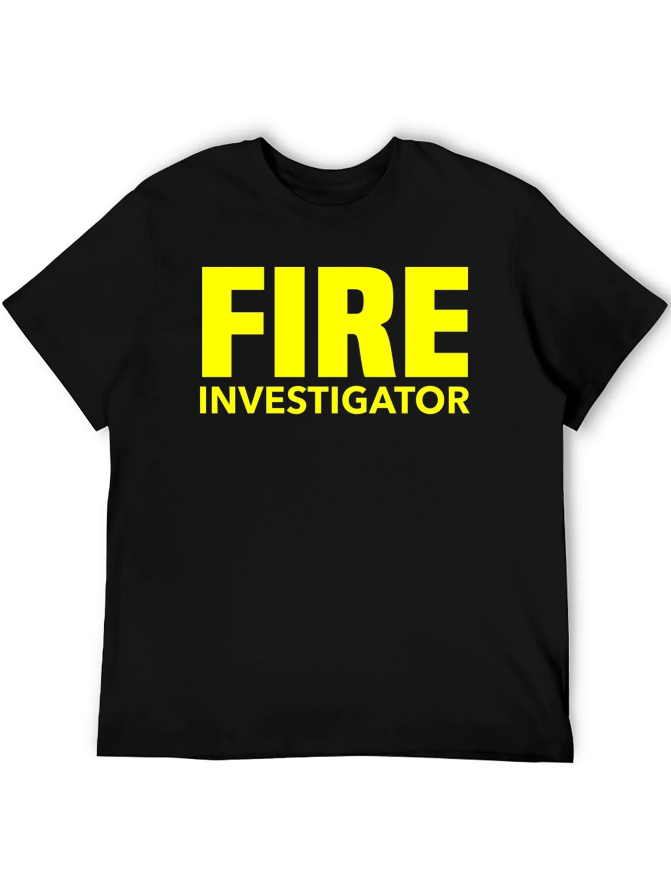 Camiseta Negra Fire Investigator