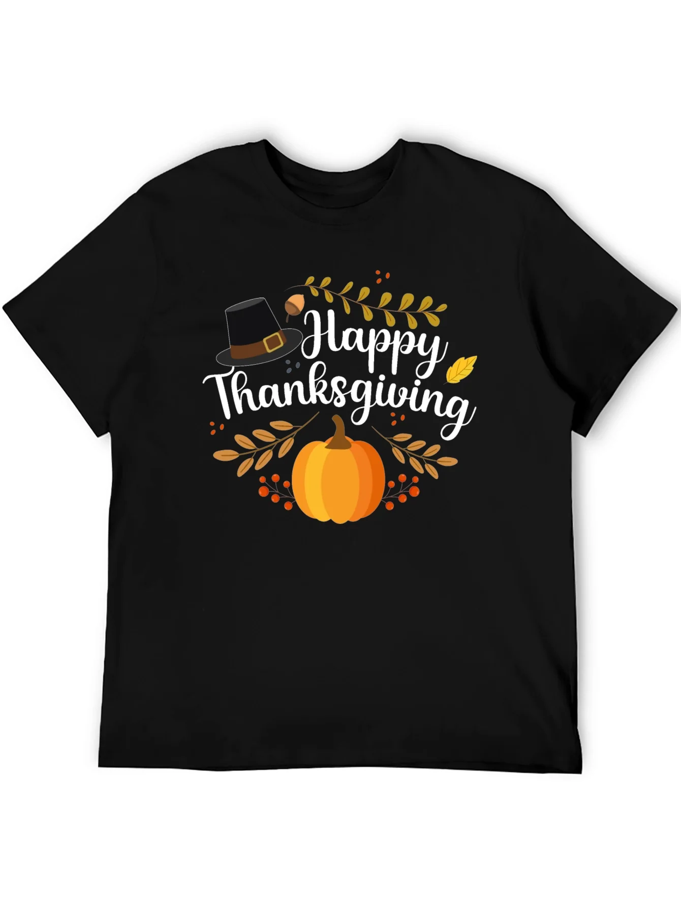 Rebbecca Happy Thanksgiving Graphic T-Shirt