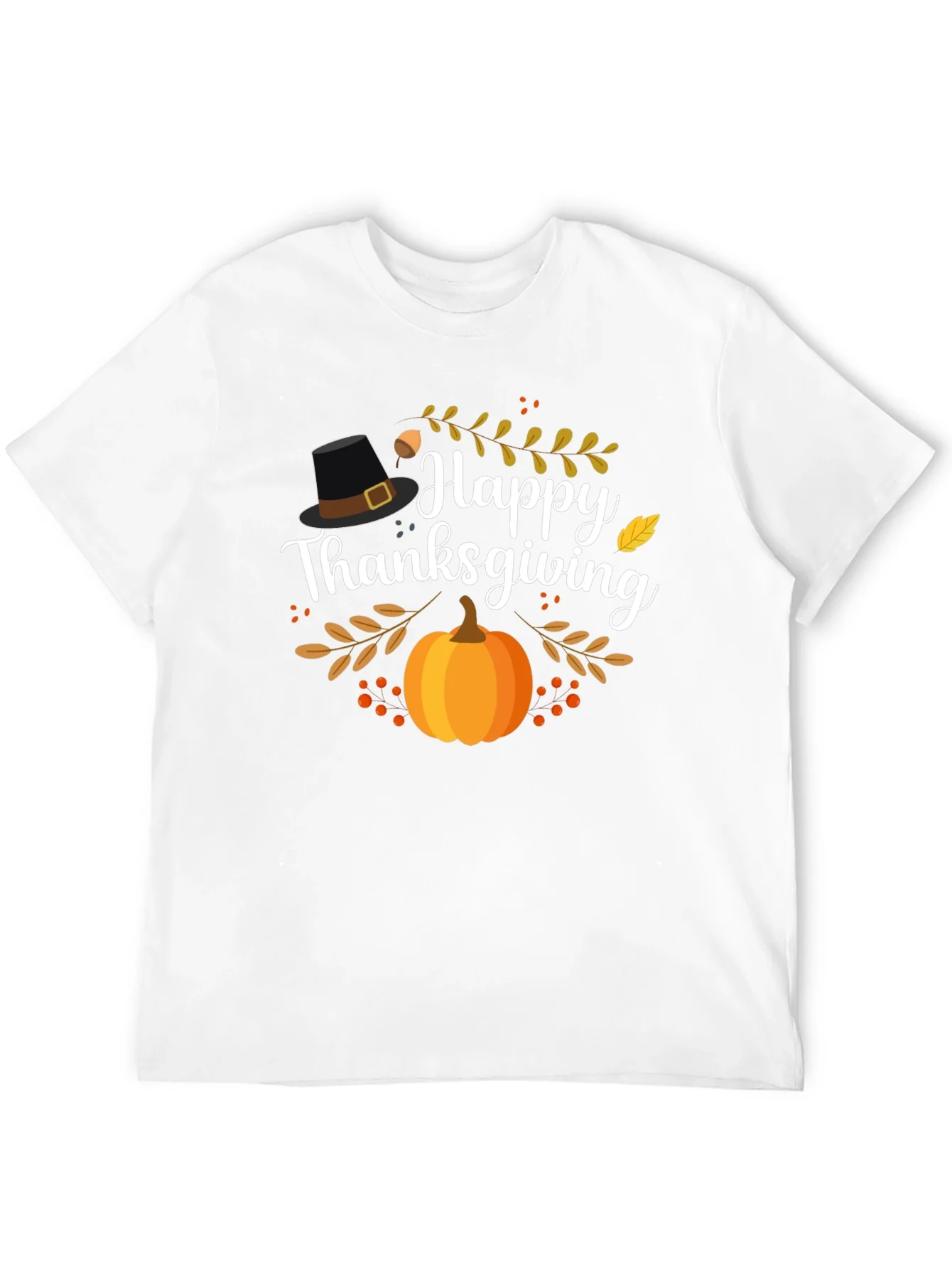 Rebbecca Happy Thanksgiving Graphic T-Shirt