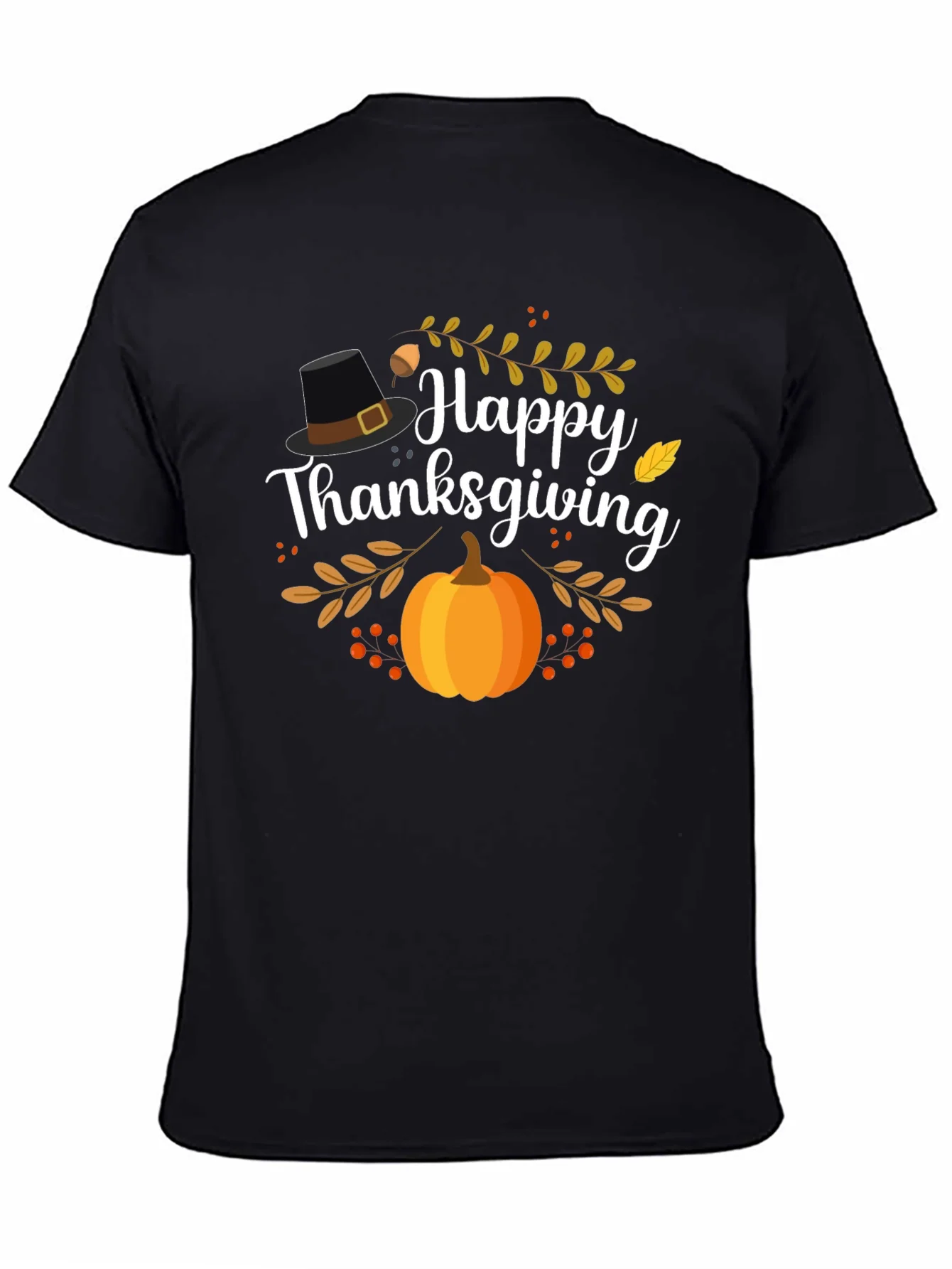 Rebbecca Happy Thanksgiving Graphic T-Shirt