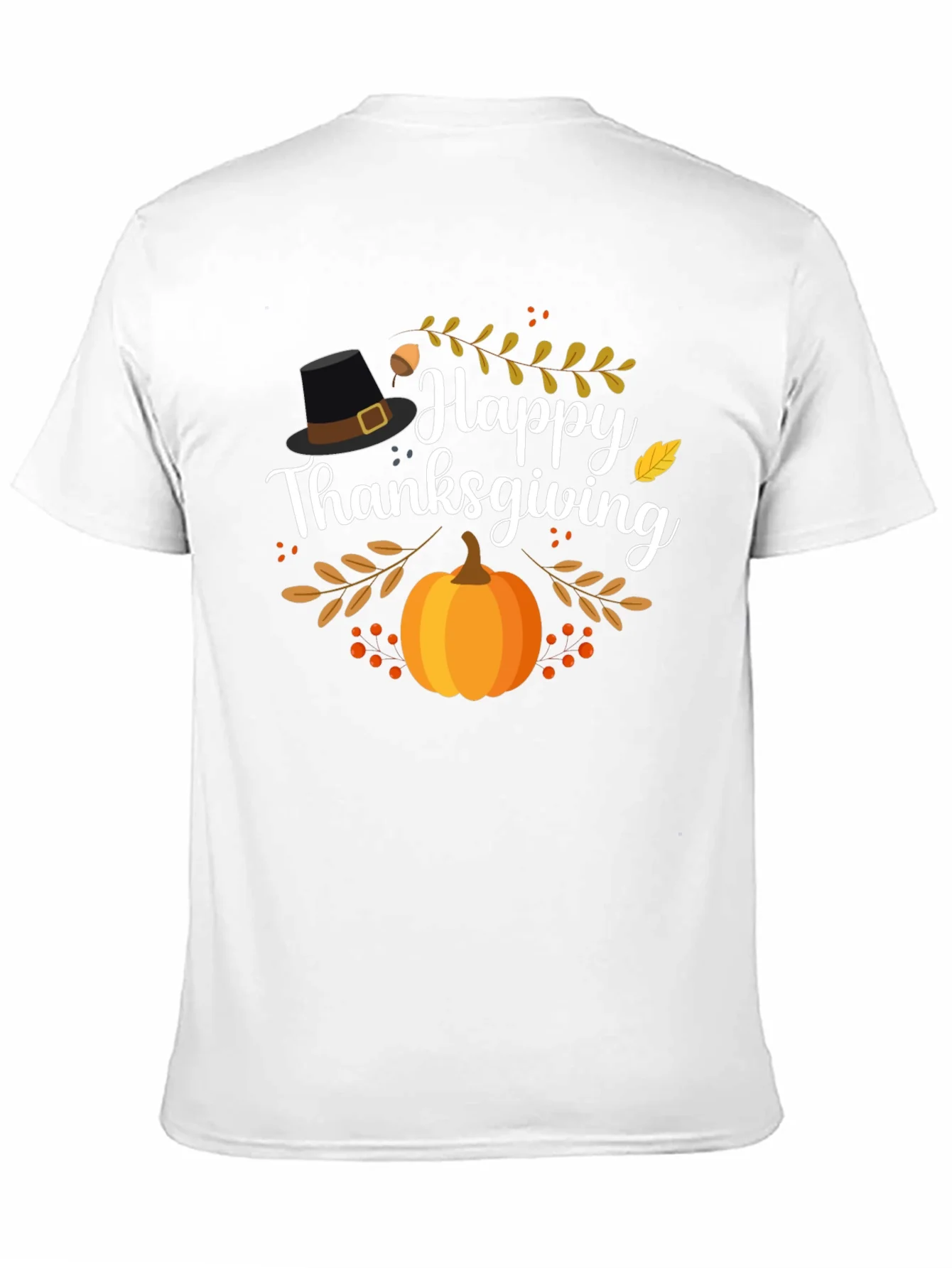 Rebbecca Happy Thanksgiving Graphic T-Shirt