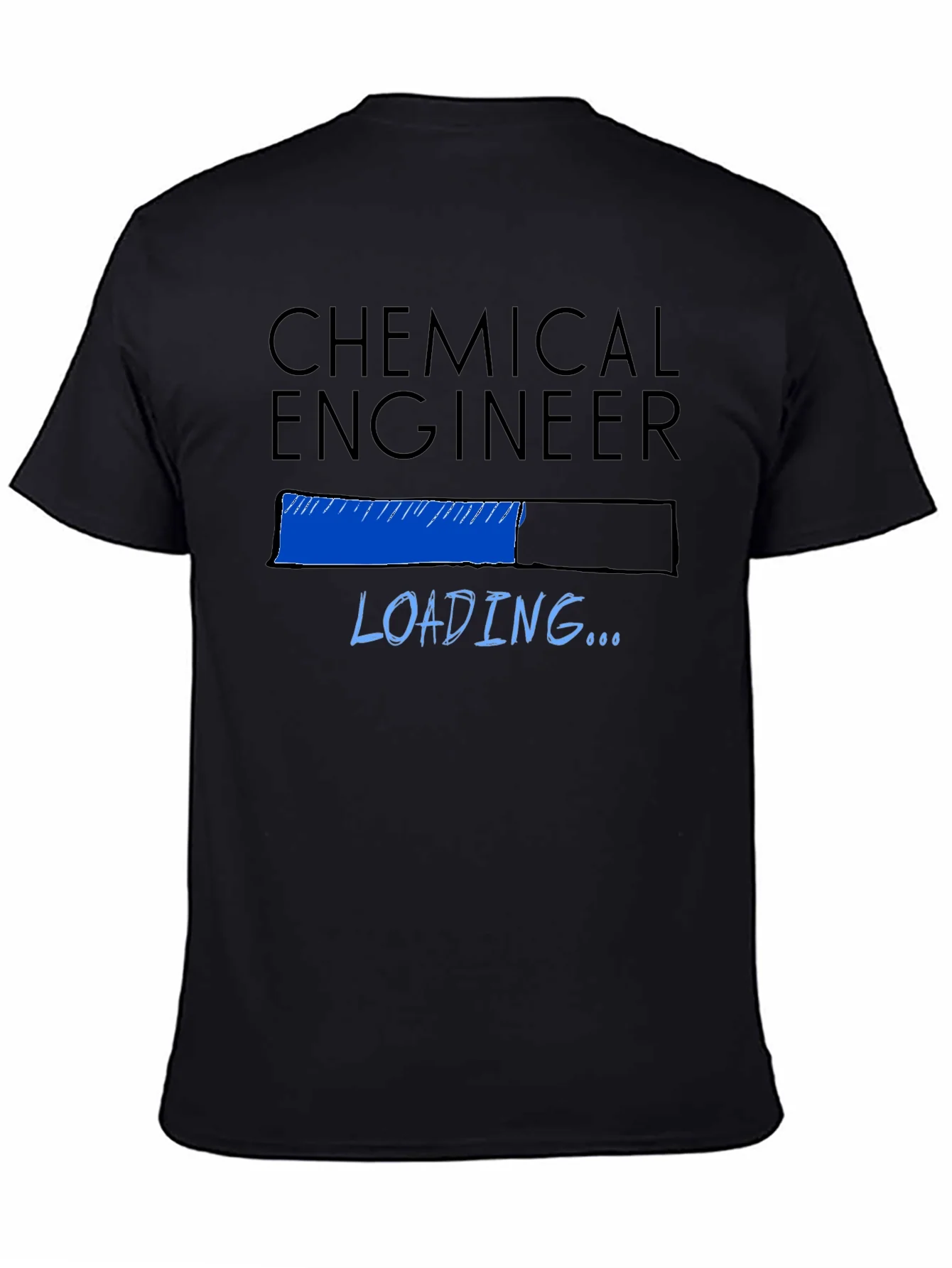 Rebbecca Chemical Engineer Loading T-Shirt - Black