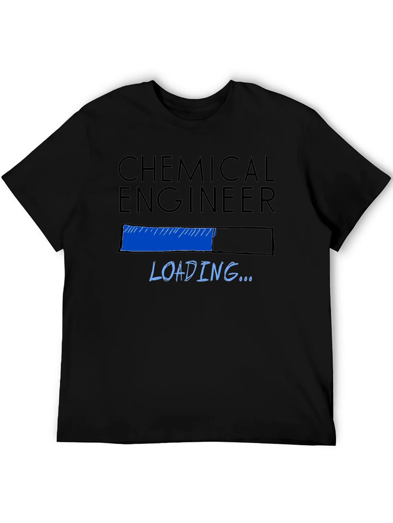 Rebbecca Chemical Engineer Loading T-Shirt - Black
