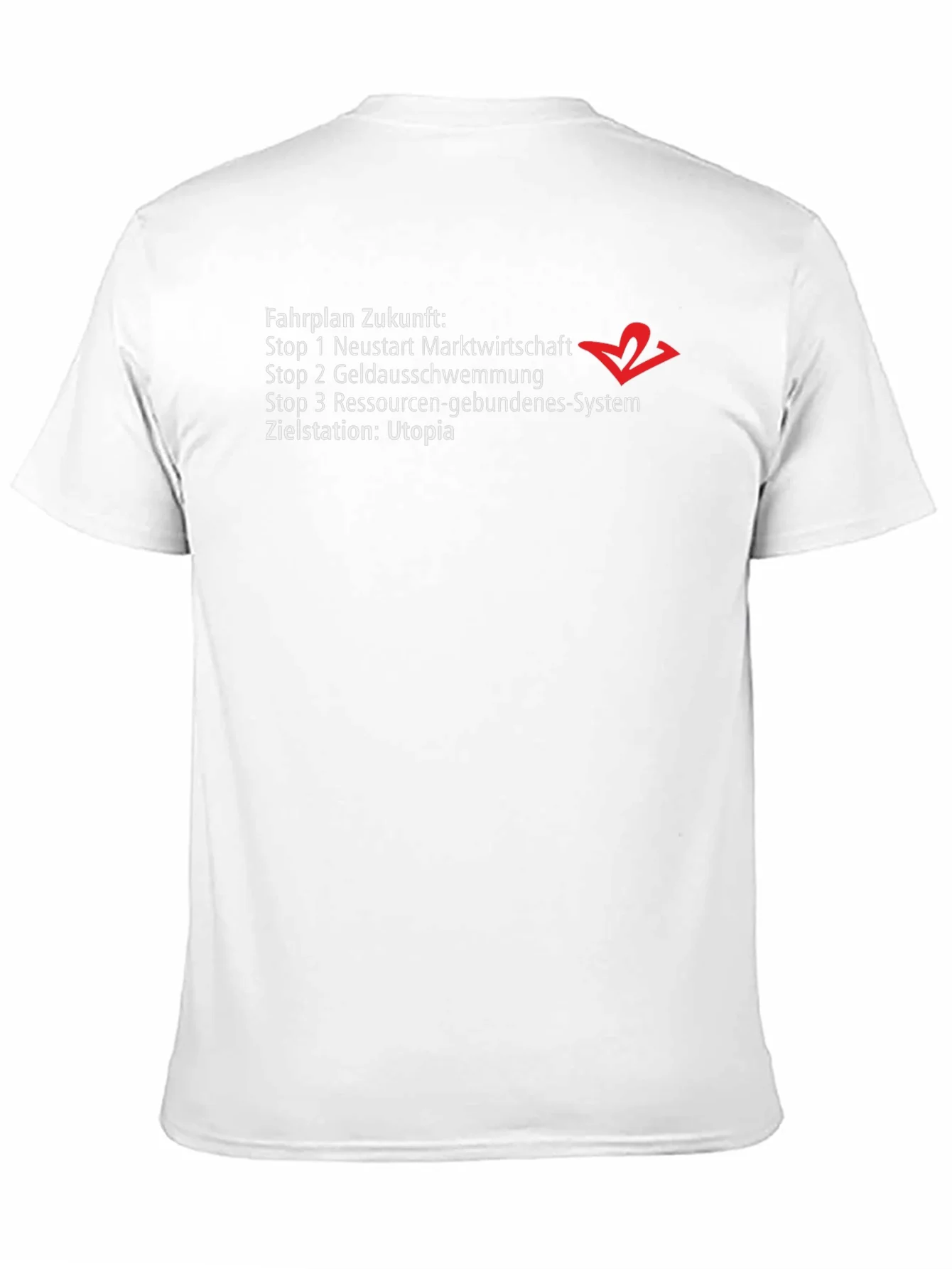 Rebbecca Fahrplan Zukunft Utopia Graphic T-Shirt