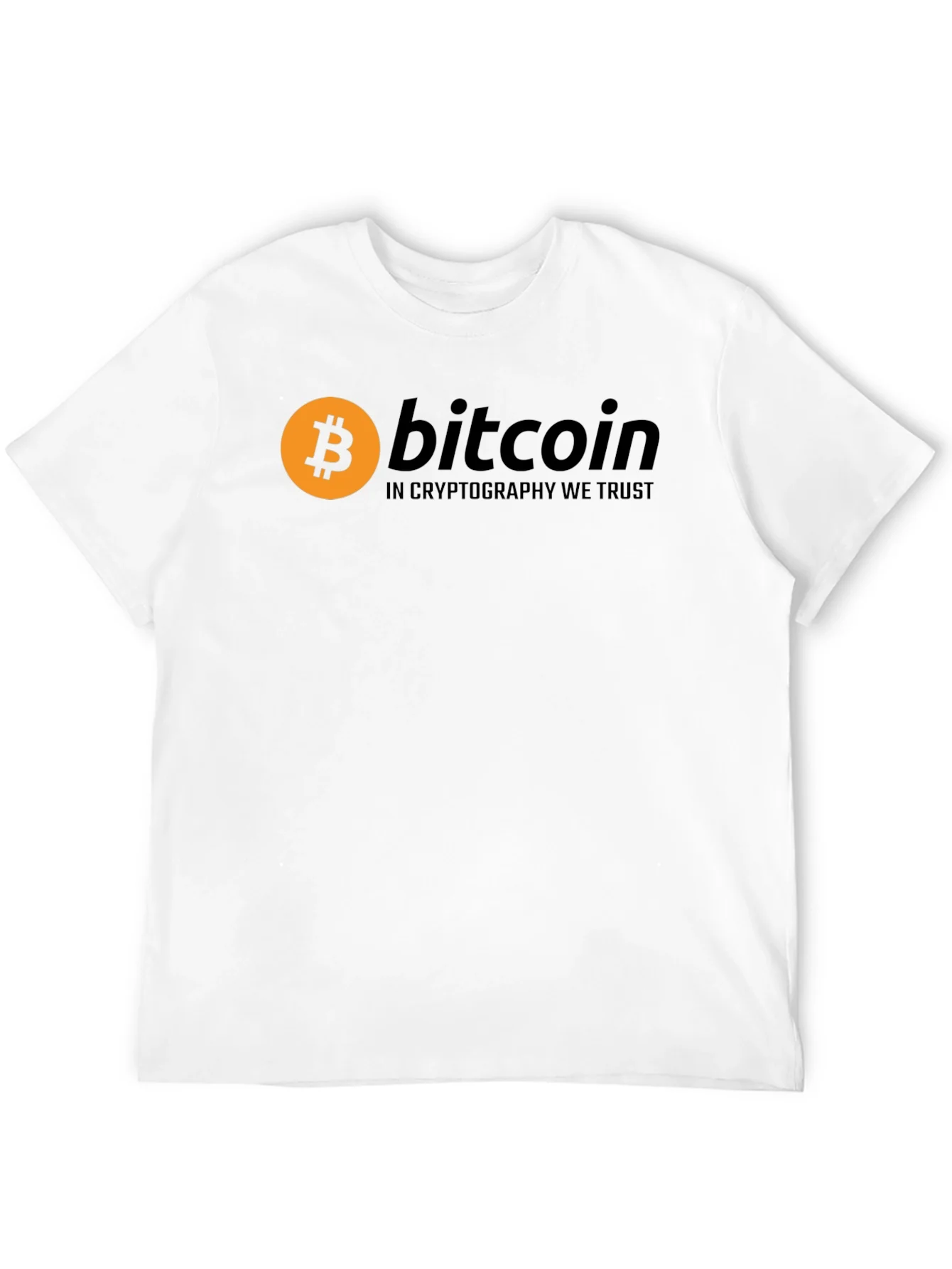 Camiseta Bitcoin: En Criptograf¨ªa Confiamos