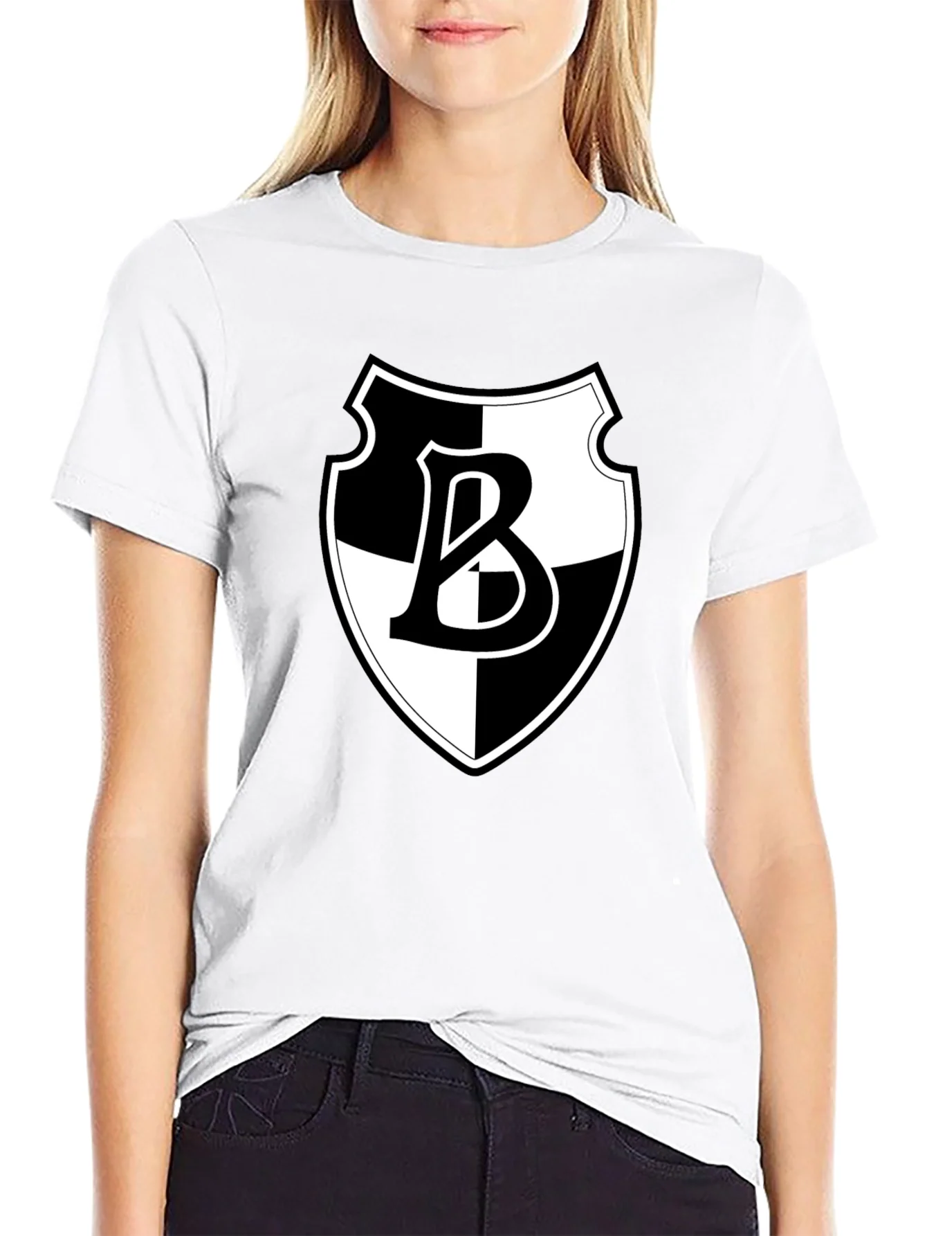 Rebbecca Black T-Shirt with Crest Logo