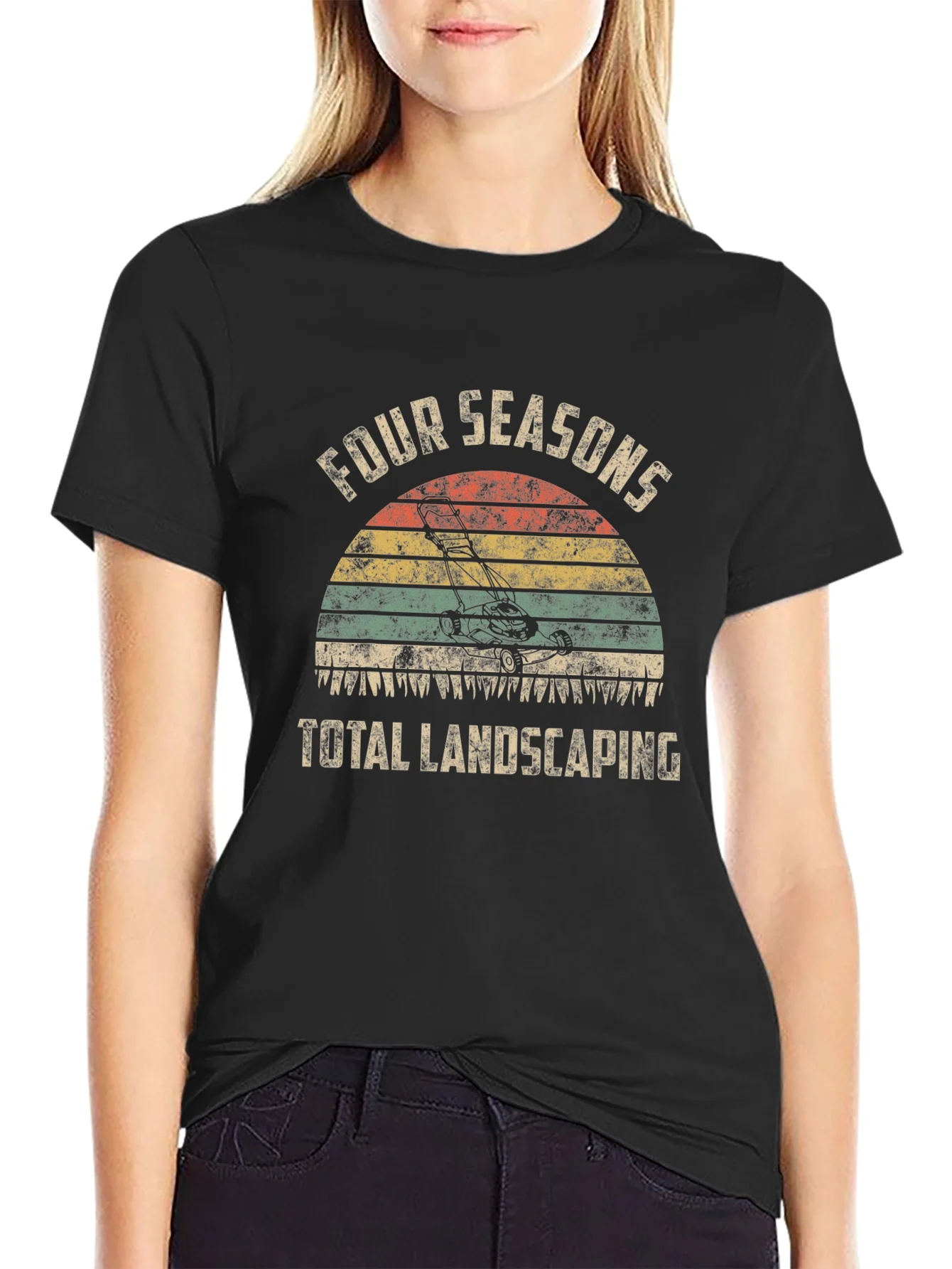 Rebbecca Four Seasons Landscaping T-Shirt