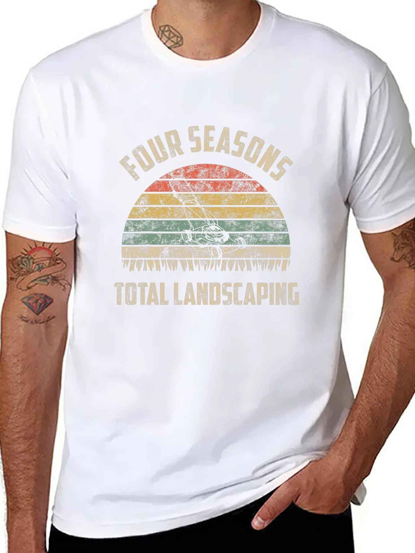 Rebbecca Four Seasons Landscaping T-Shirt