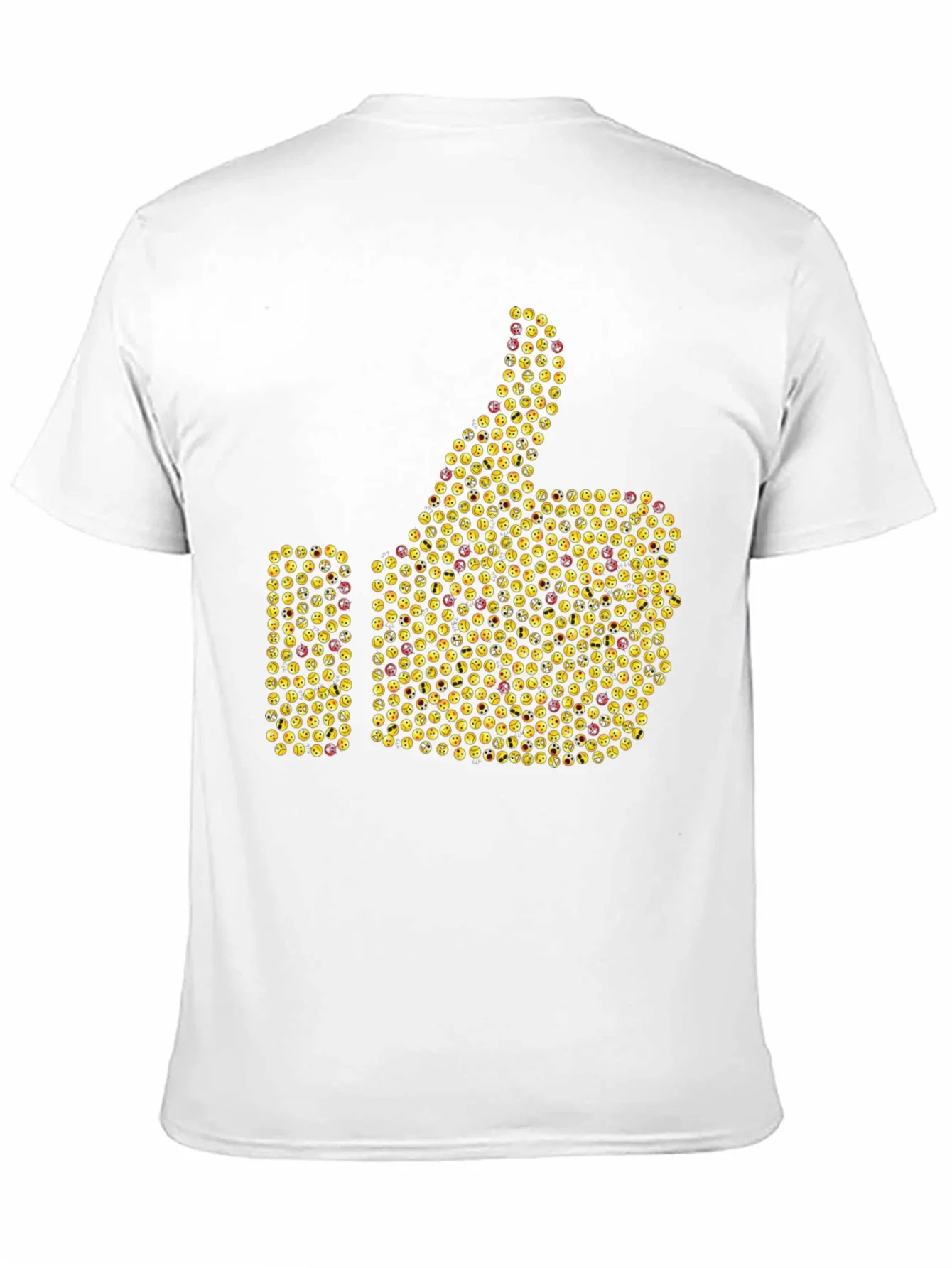 Rebbecca Emoji Thumbs Up Graphic T-Shirt - Black