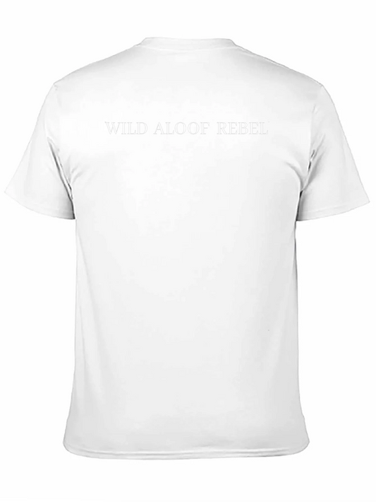 Camiseta Negra Wild Aloof Rebel