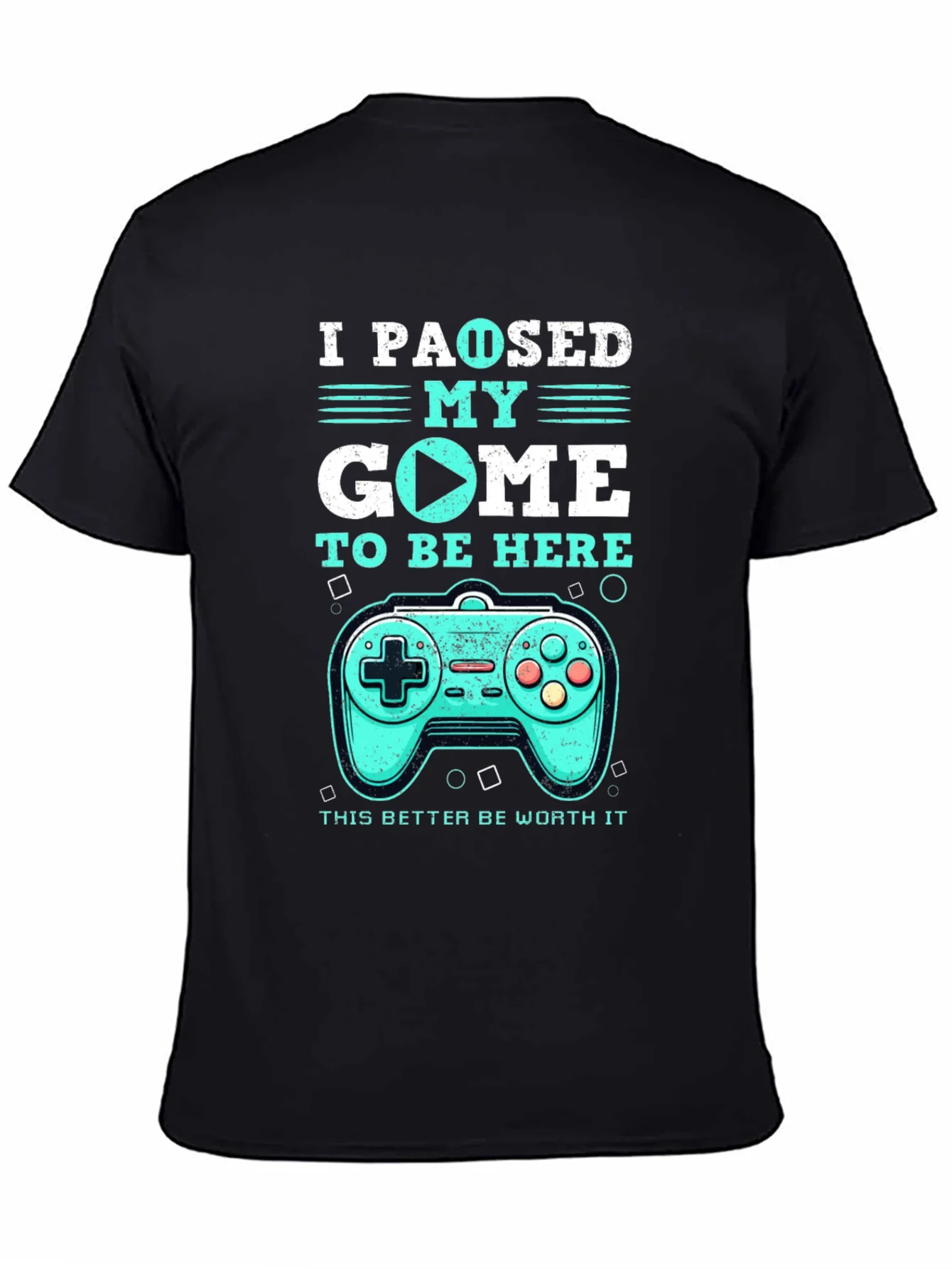 Rebbecca I Paused My Game T-Shirt - Gamer Tee