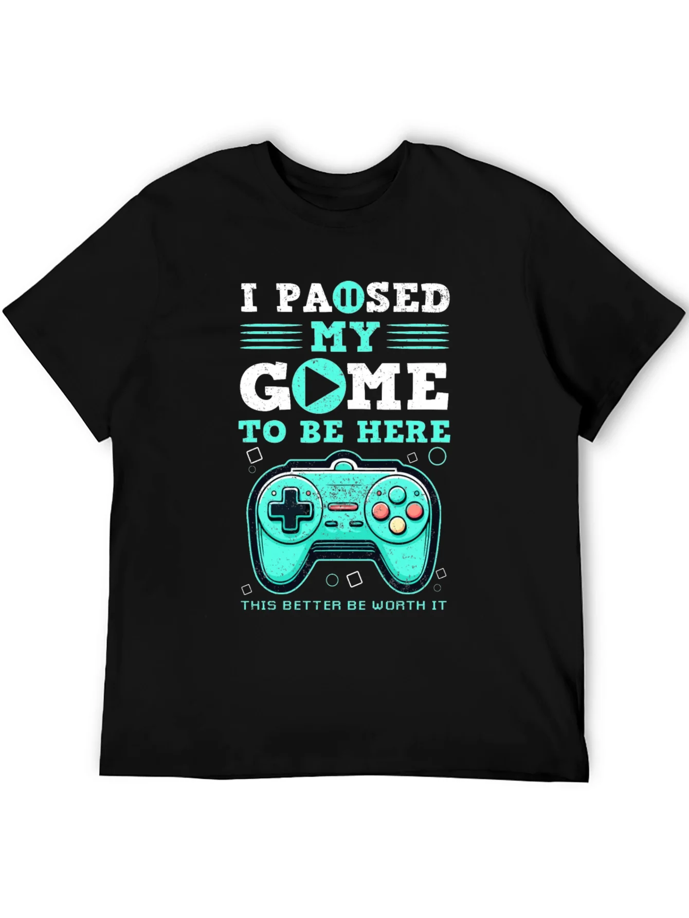 Rebbecca I Paused My Game T-Shirt - Gamer Tee