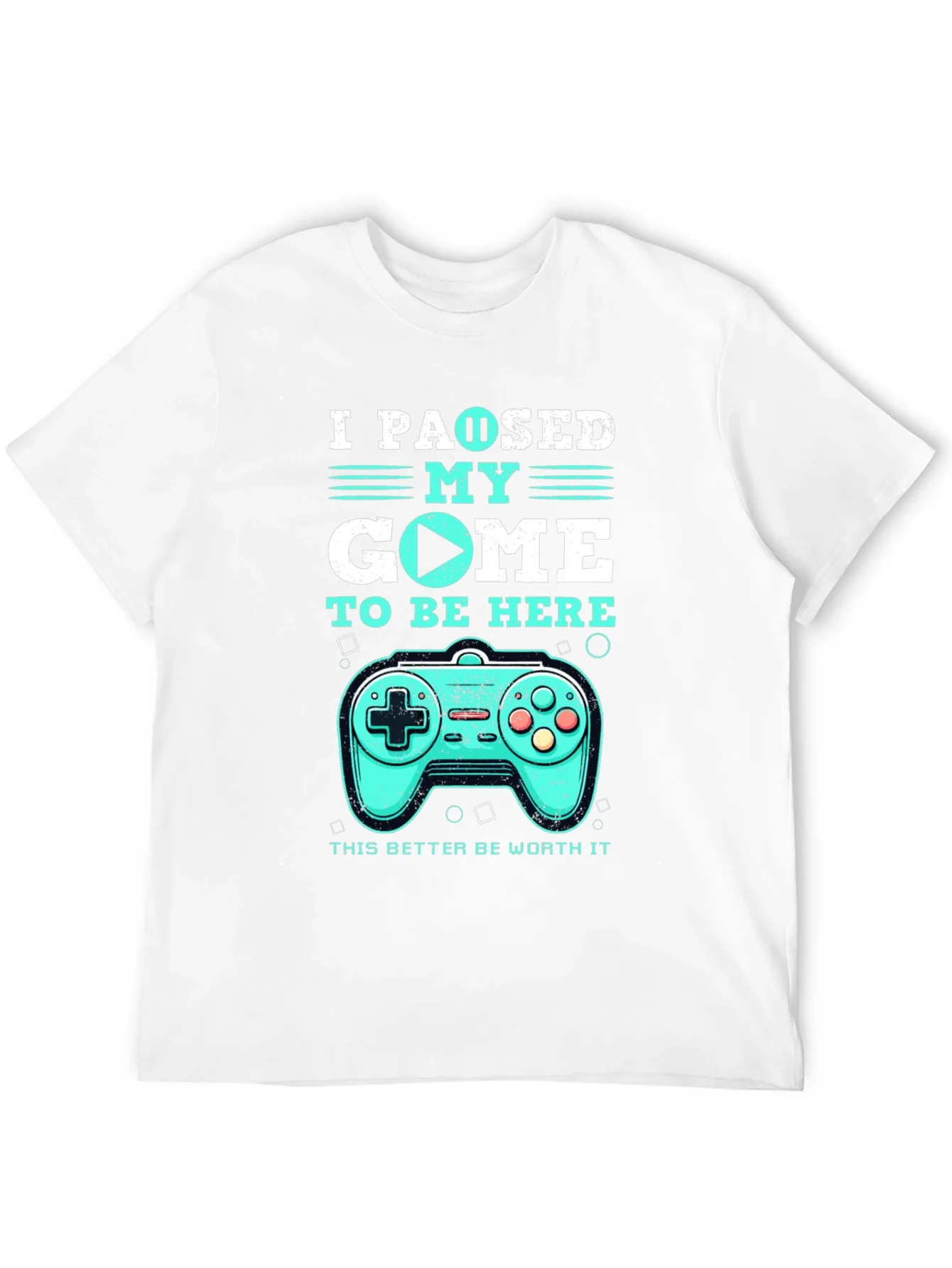 Rebbecca I Paused My Game T-Shirt - Gamer Tee