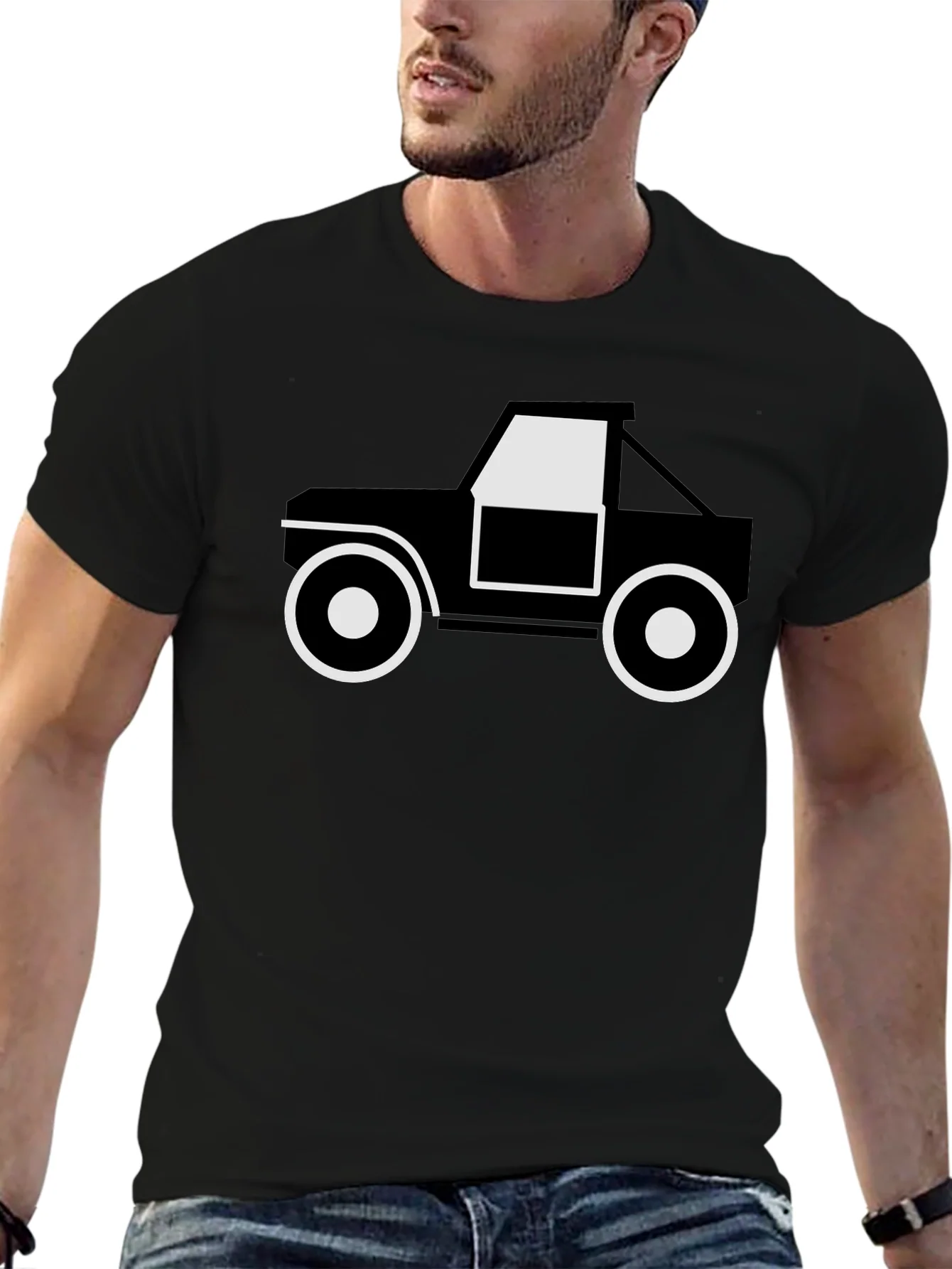 Rebbecca Black Graphic Tee - Off-Road Truck Design