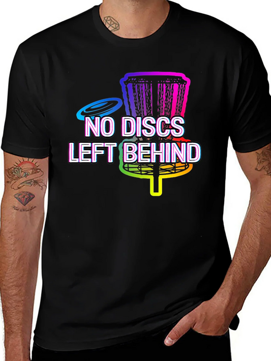 Rebbecca No Discs Left Behind T-Shirt - Disc Golf Apparel