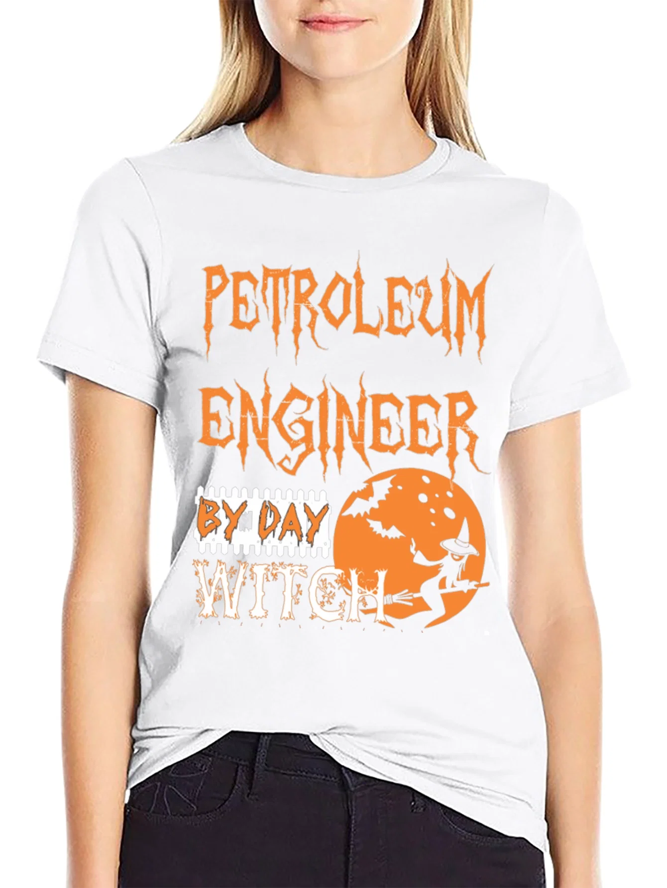 Rebbecca Petroleum Engineer By Day Witch T-Shirt